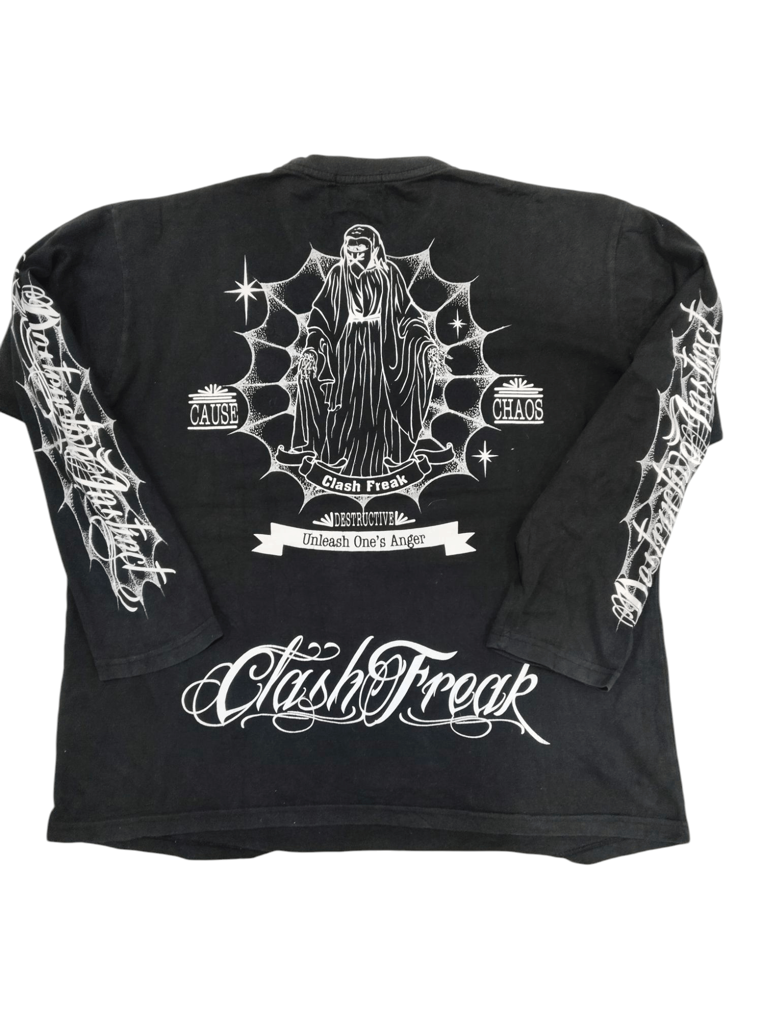 Punk and Yo Clash Freak unleash One Anger Jesus Motive Tshirt Size US XL / EU 56 / 4 - 1 Thumbnail