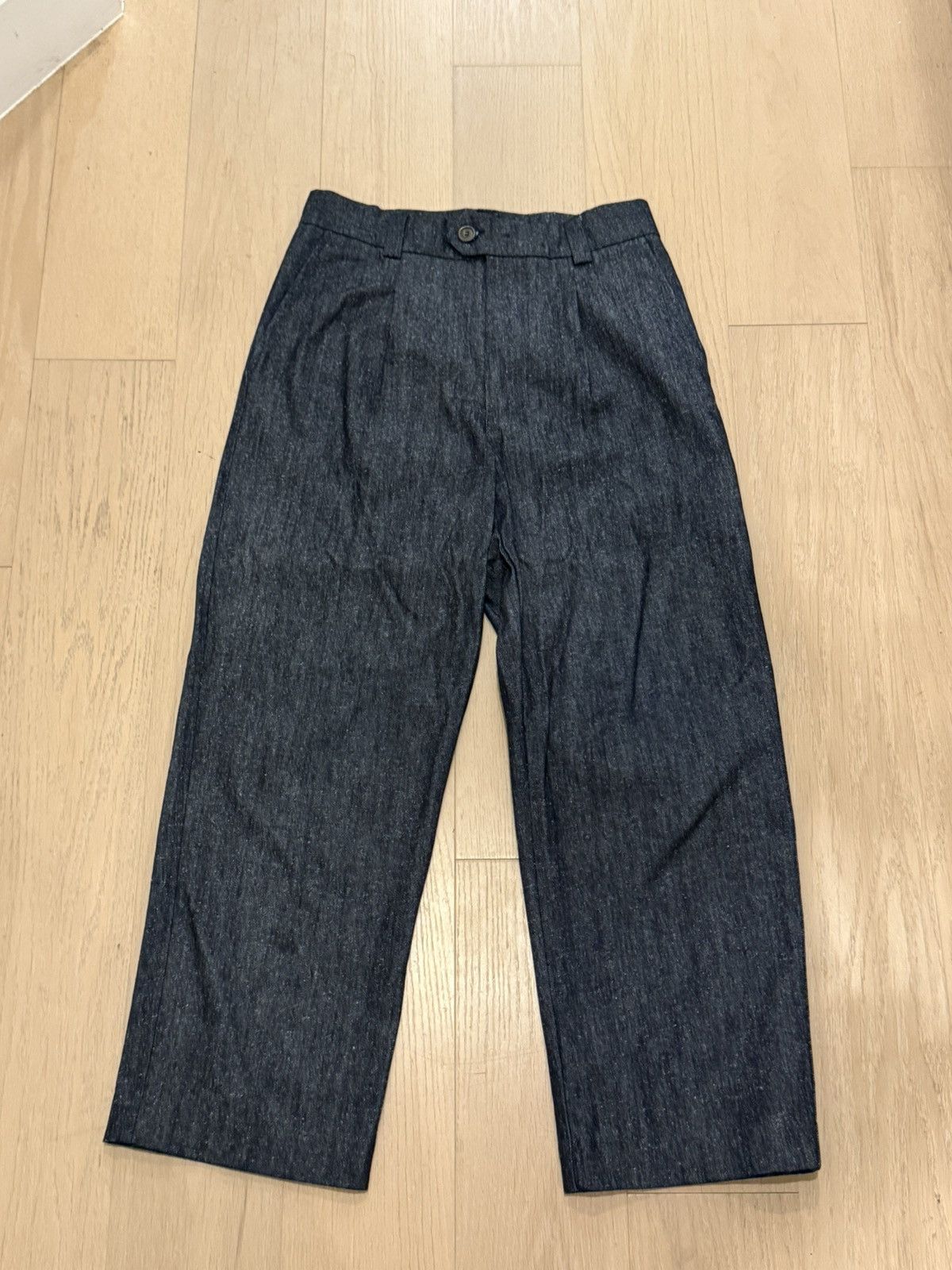 An Irrational Element - Artist Trouser - Indigo Cotton/Silk