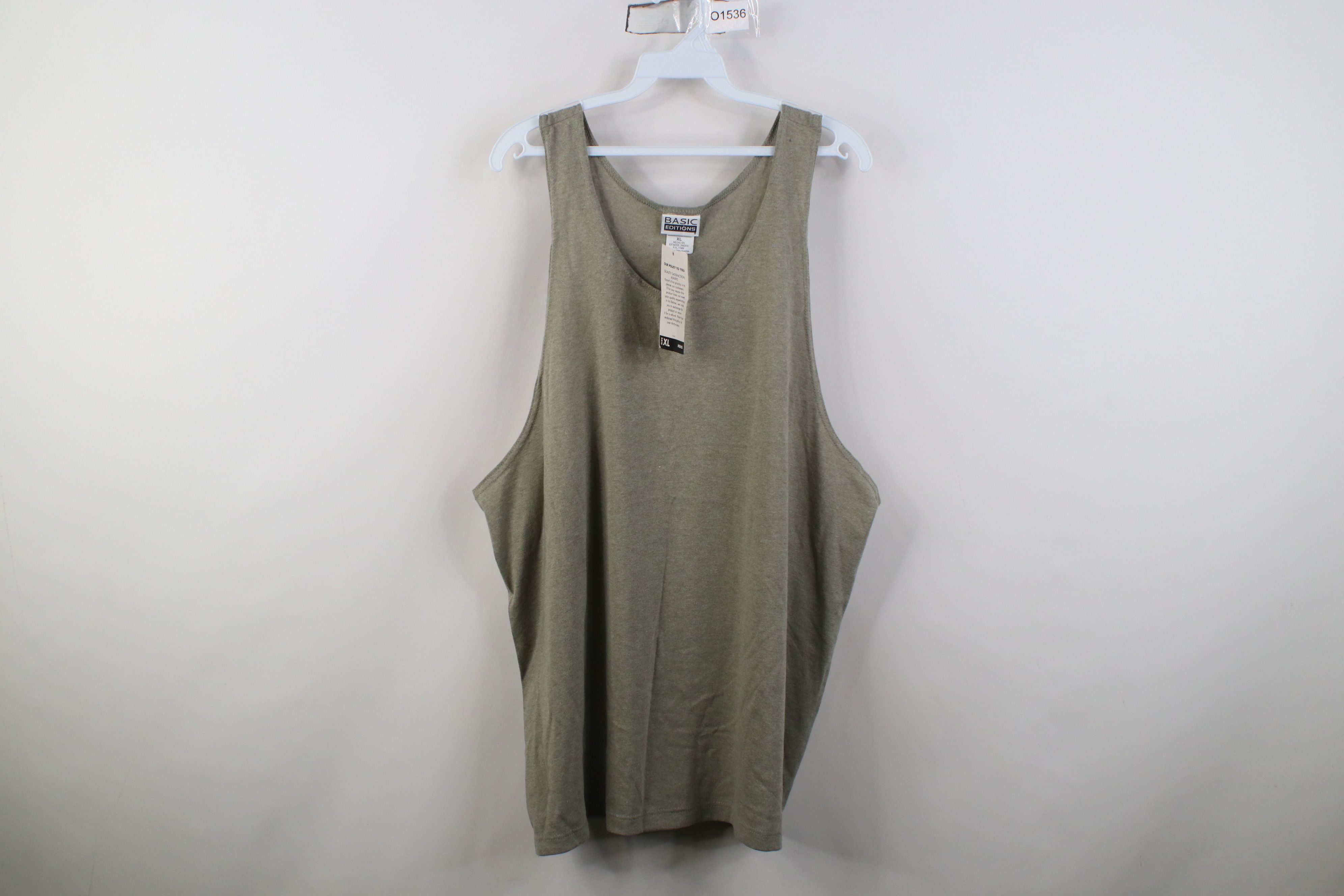 Vintage Deadstock Vintage 90s Streetwear T-Shirt Heather Green USA Size US XL / EU 56 / 4 - 1 Thumbnail