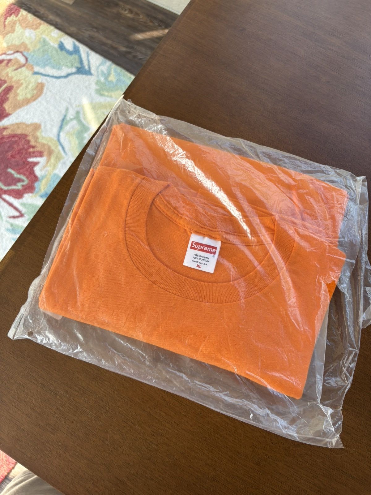 Supreme Supreme Banner Tee FW23 Orange Size US XL / EU 56 / 4 - 3 Thumbnail