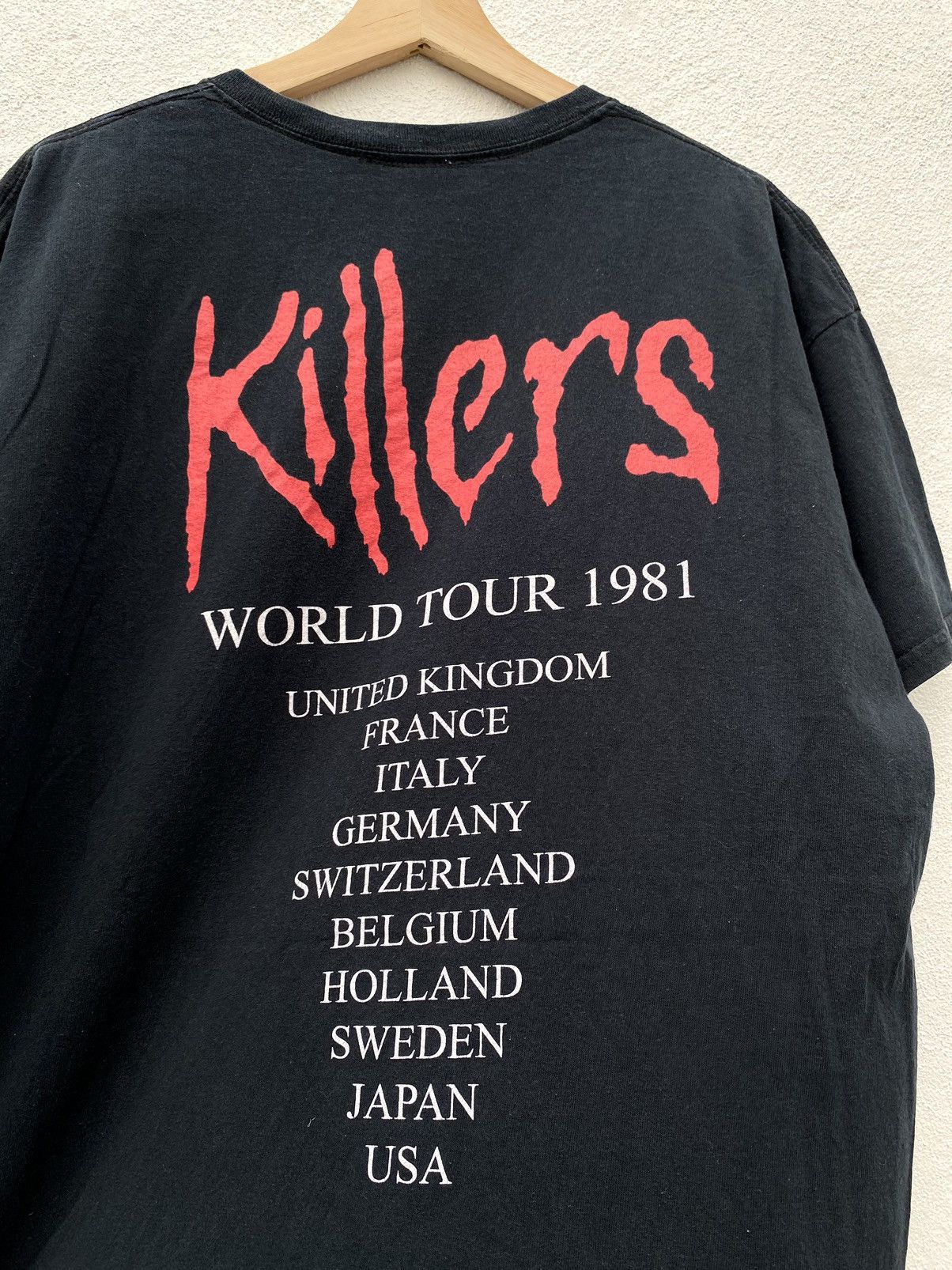 Band Tees × Iron Maiden × Vintage Vintage Iron Maiden Killers © 2002 Size US XL / EU 56 / 4 - 2 Thumbnail