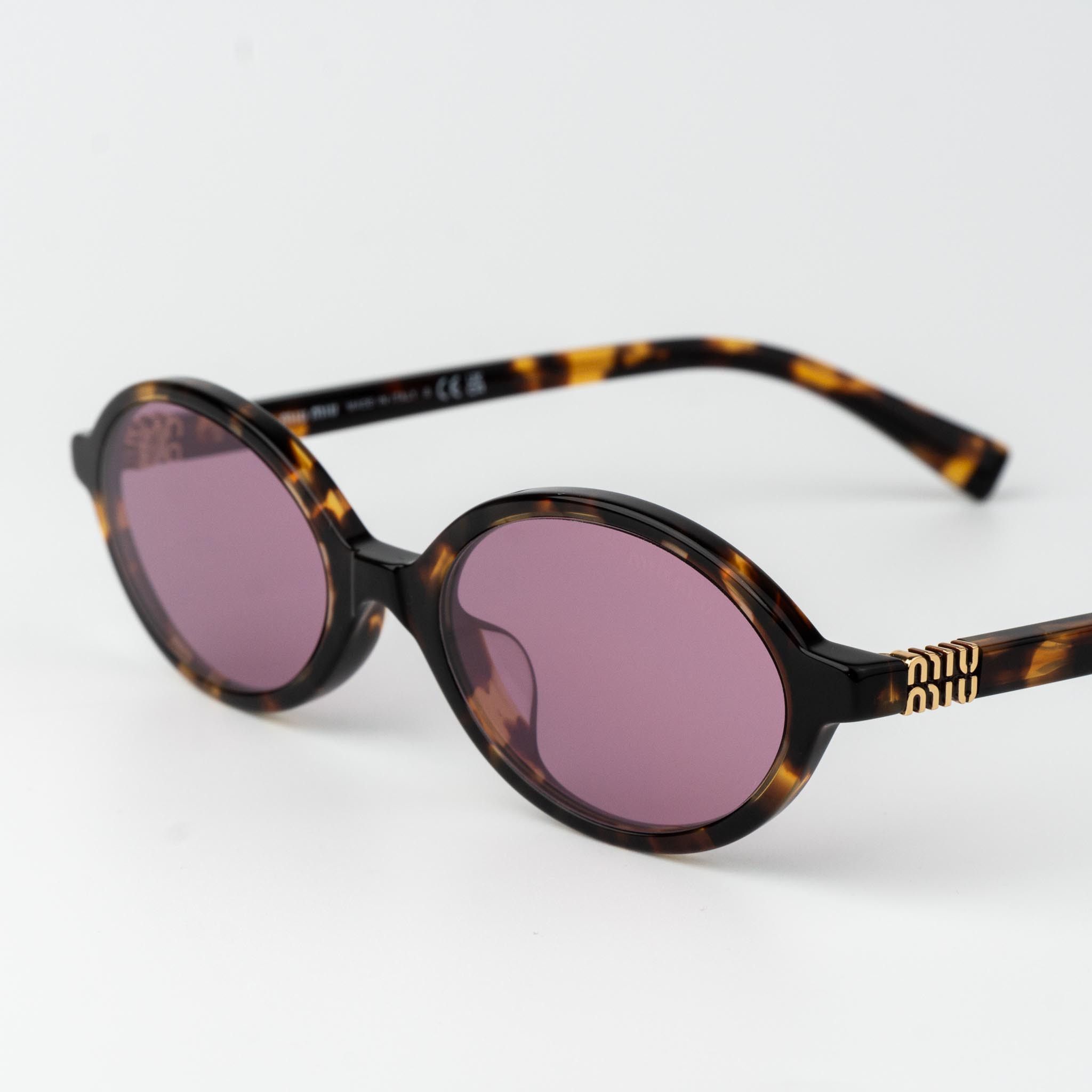 Miu Miu Miu Miu REGARD Women Sunglasses MU04ZSF VAU50D AUTHENTIC Size ONE SIZE - 6 Thumbnail