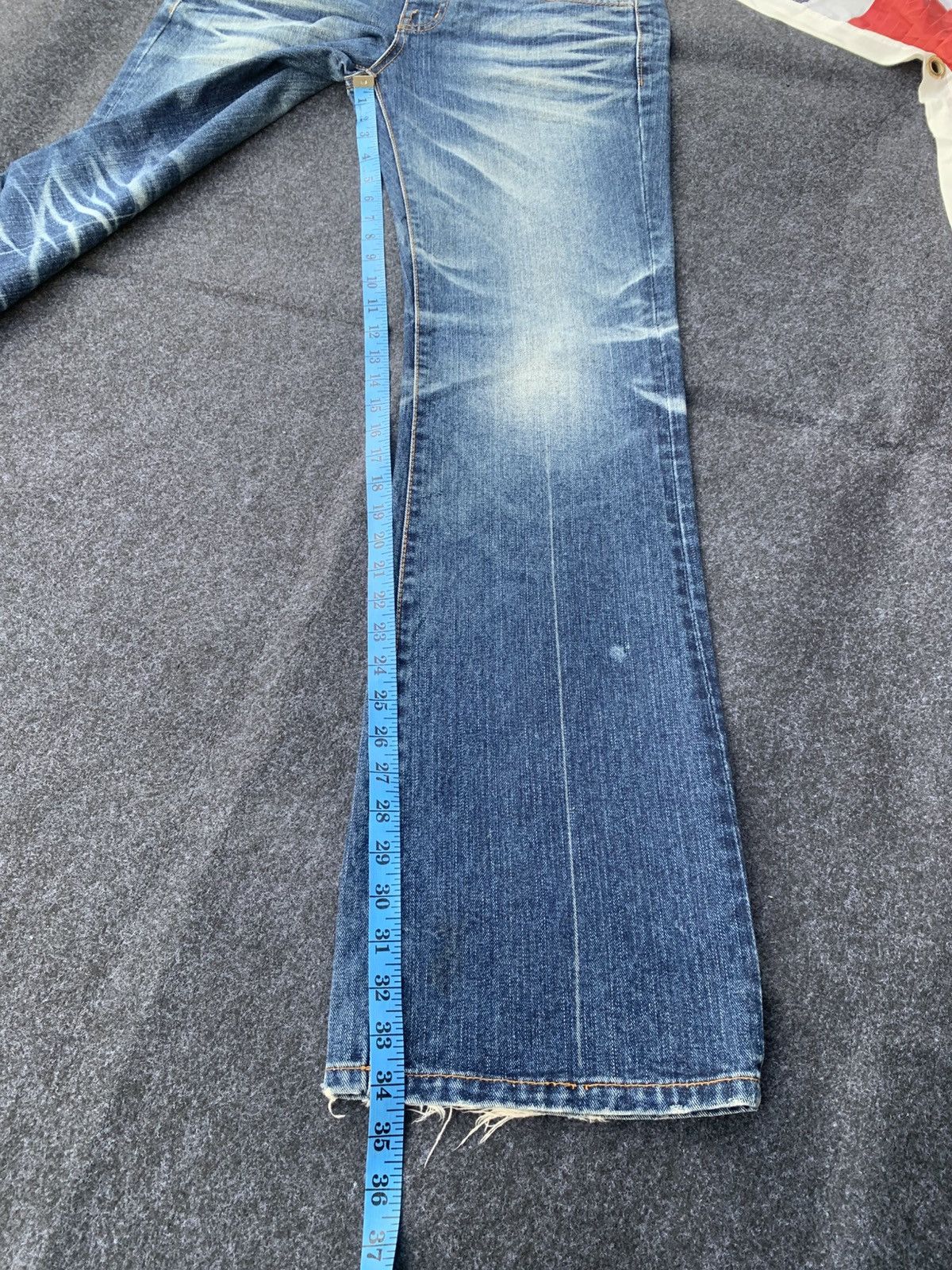 Japanese Brand Flare Oilshock jeans like LgB style. Size US 34 / EU 50 - 4 Thumbnail