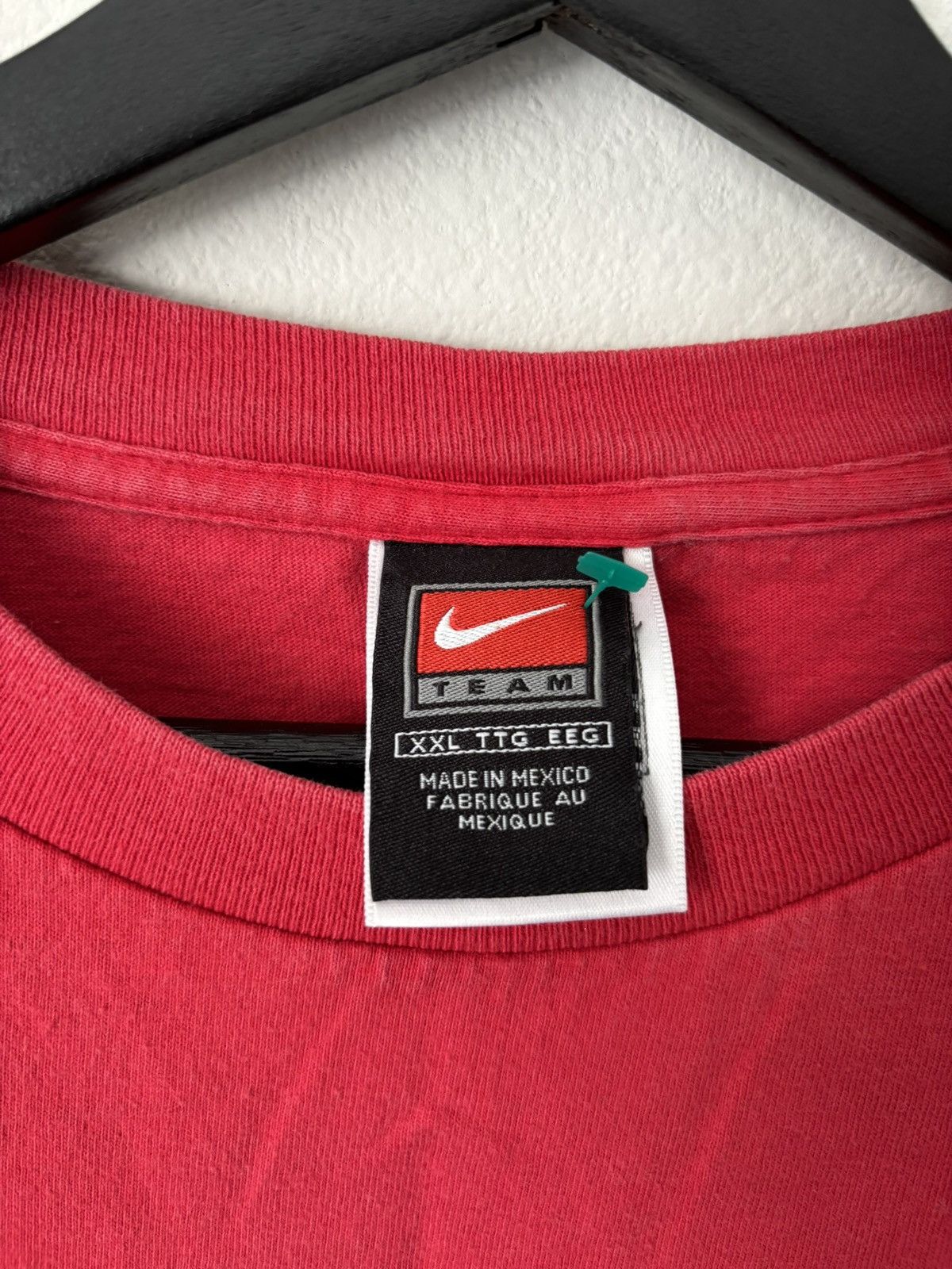 Nike Vintage Nike Baseball Tee Size US XXL / EU 58 / 5 - 2 Thumbnail
