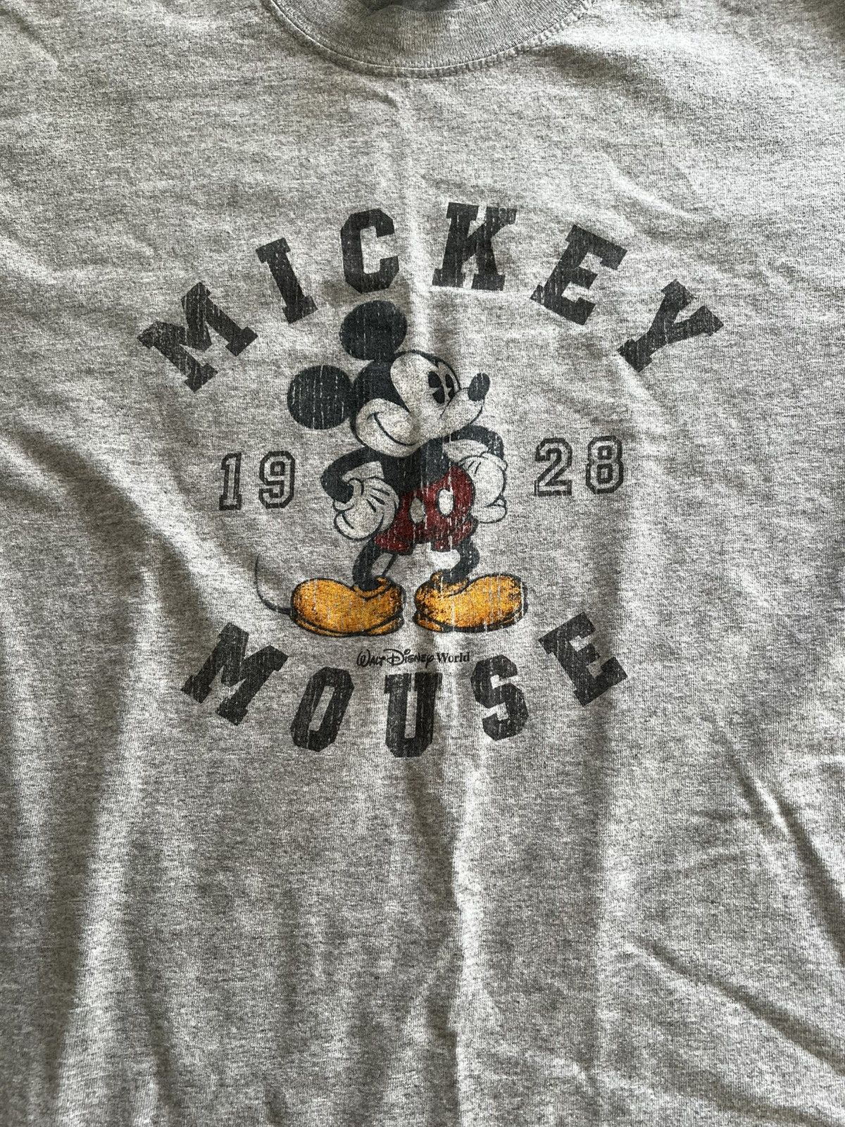 Disney × Vintage Vintage Disney Grey T-Shirt Size US L / EU 52-54 / 3 - 4 Thumbnail