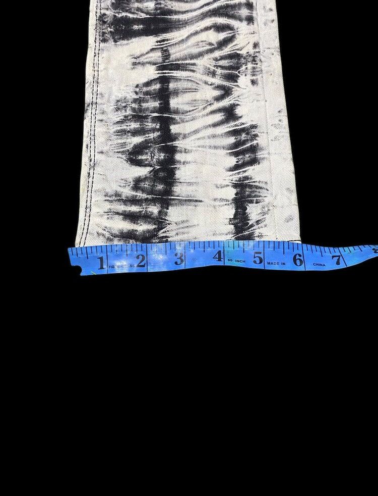 If Six Was Nine × Japanese Brand × Le Grande Bleu (L.G.B.) Buckaro Jeans ~ Acid Wash Distressed Size US 29 - 11 Thumbnail