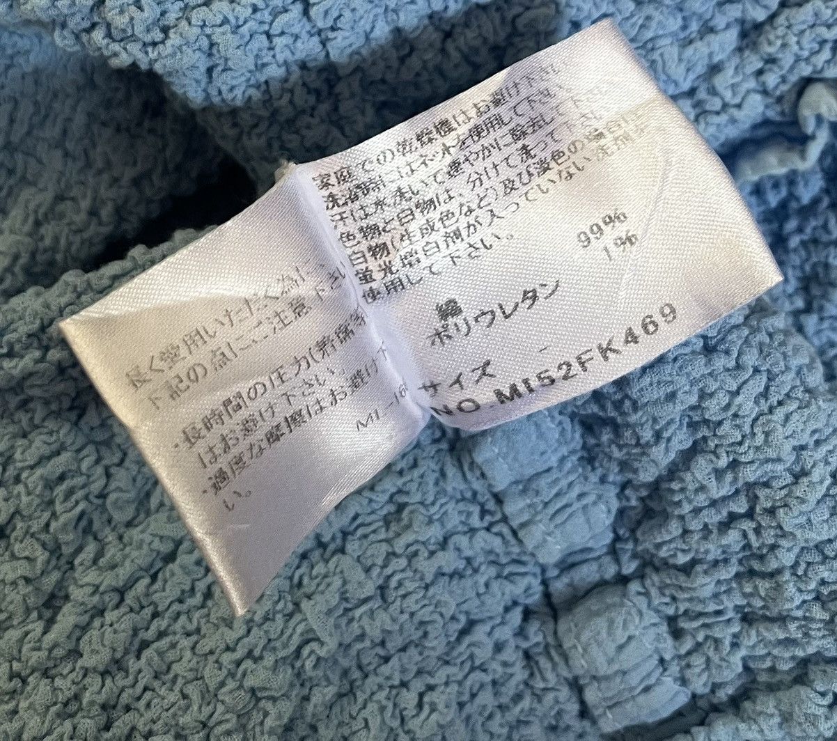 Issey Miyake Vintage issey miyake me pleated wrinkled light blue tee Size S / US 4 / IT 40 - 4 Thumbnail