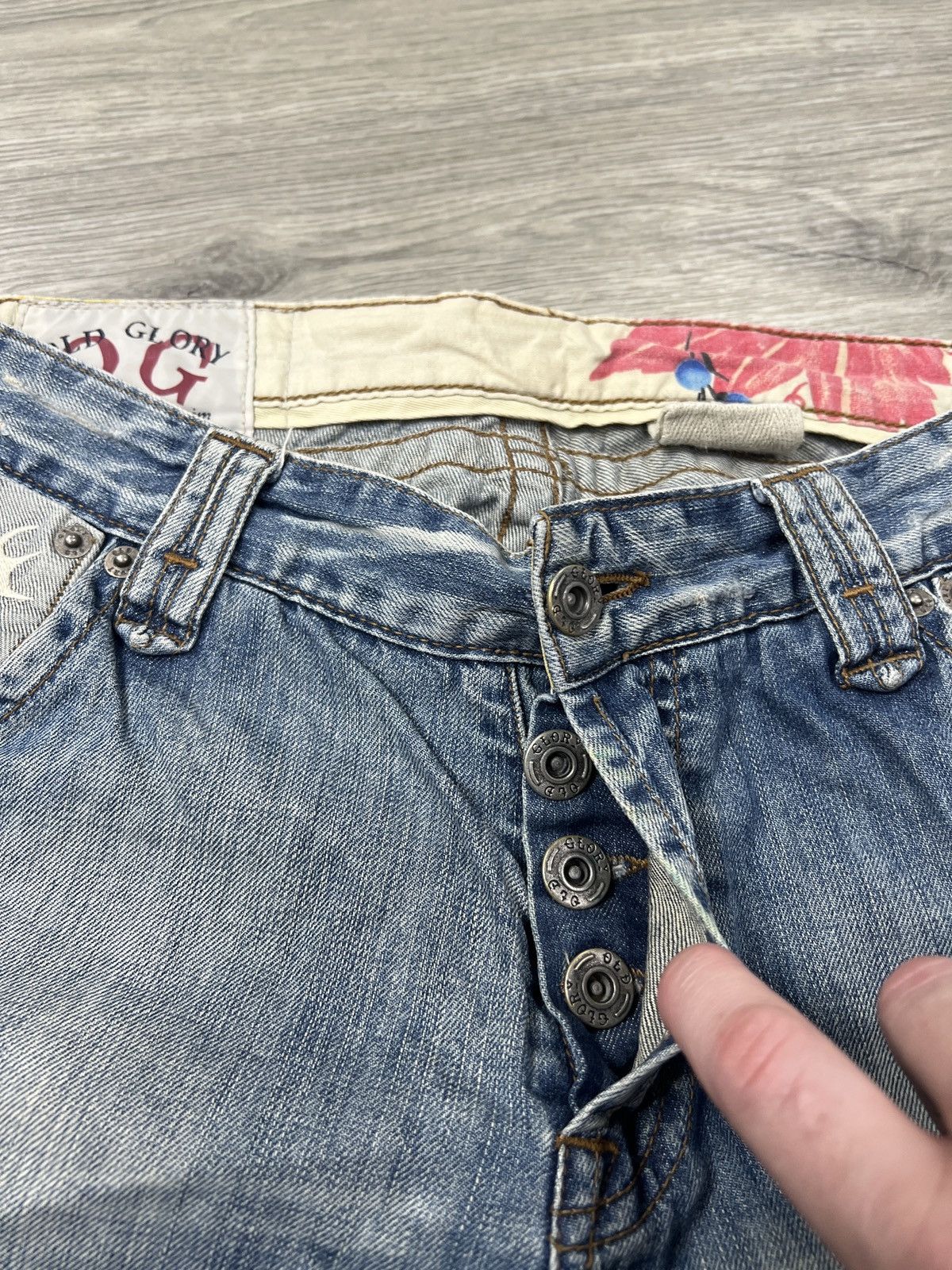 Diesel Archival Diesel Old Glory Jeans Vintage 90s Y2K Grunge Cyber Size US 32 / EU 48 - 10 Thumbnail