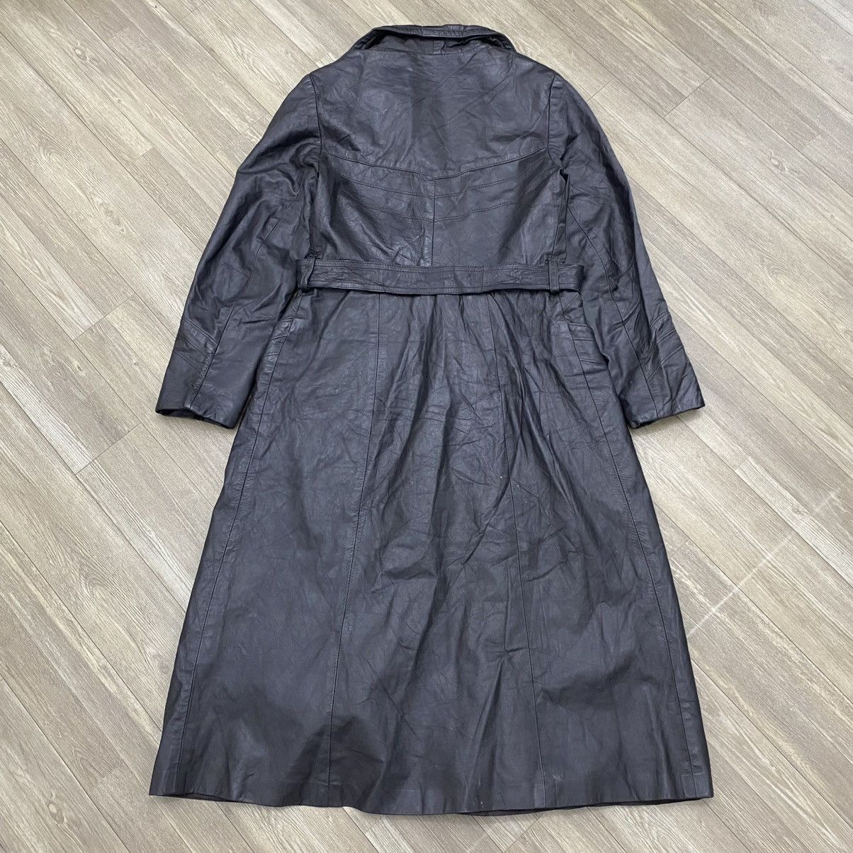 Yves Saint Laurent 90s Yves Saint Laurent Pour Homme Leather Hedi Slimane Coat Size US M / EU 48-50 / 2 - 15 Thumbnail