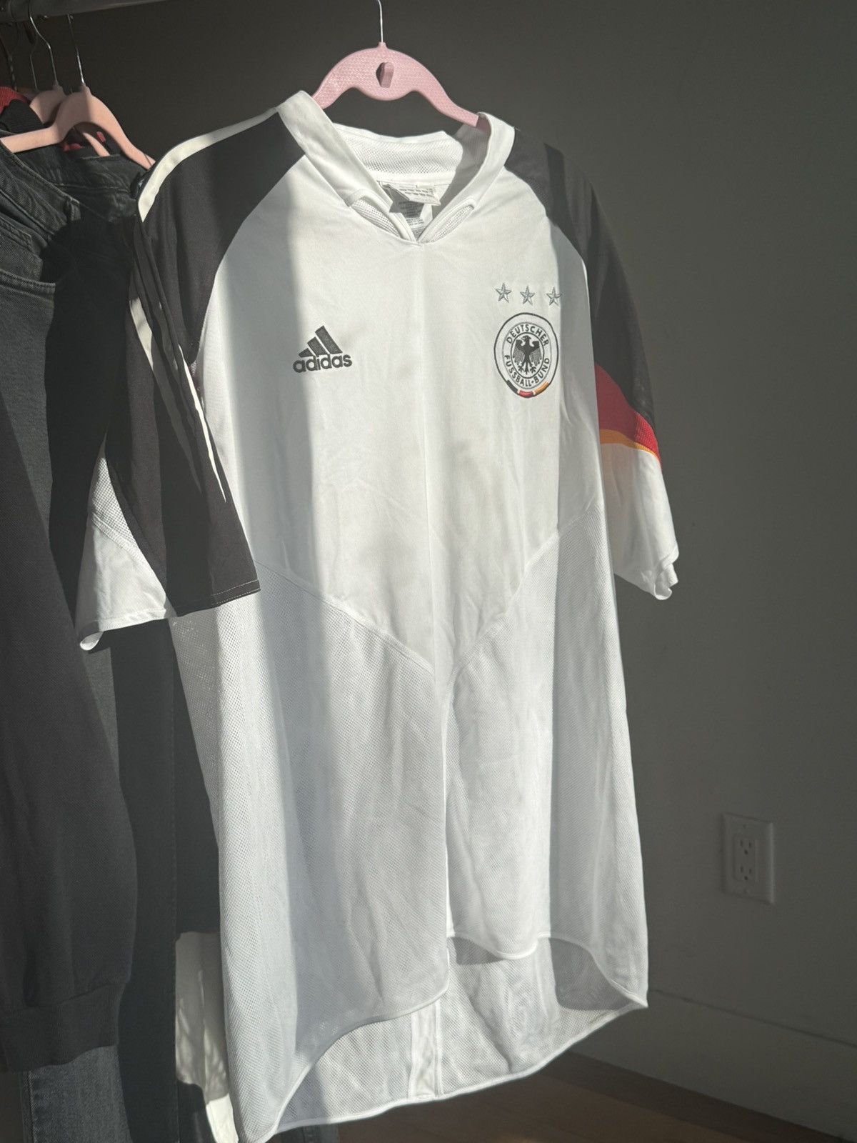 Adidas Vintage Adidas Germany 2004 Euro Home Soccer Jersey Size US XL / EU 56 / 4 - 1 Thumbnail