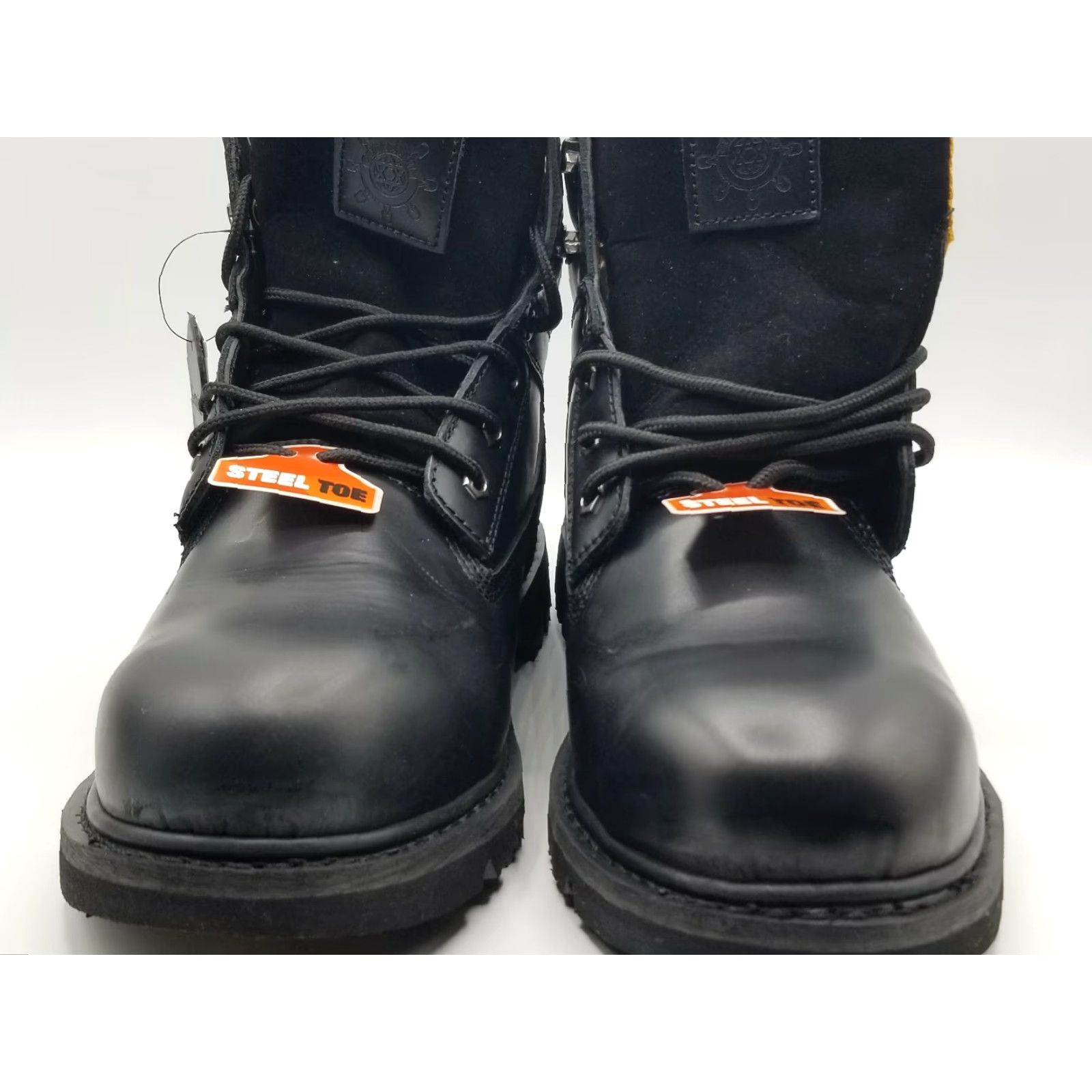 Vintage Globalwin 1606ST Black Steel Toe Men's Work Boot Size 13 M SKU BX 10 X Size US 13 / EU 46 - 6 Thumbnail