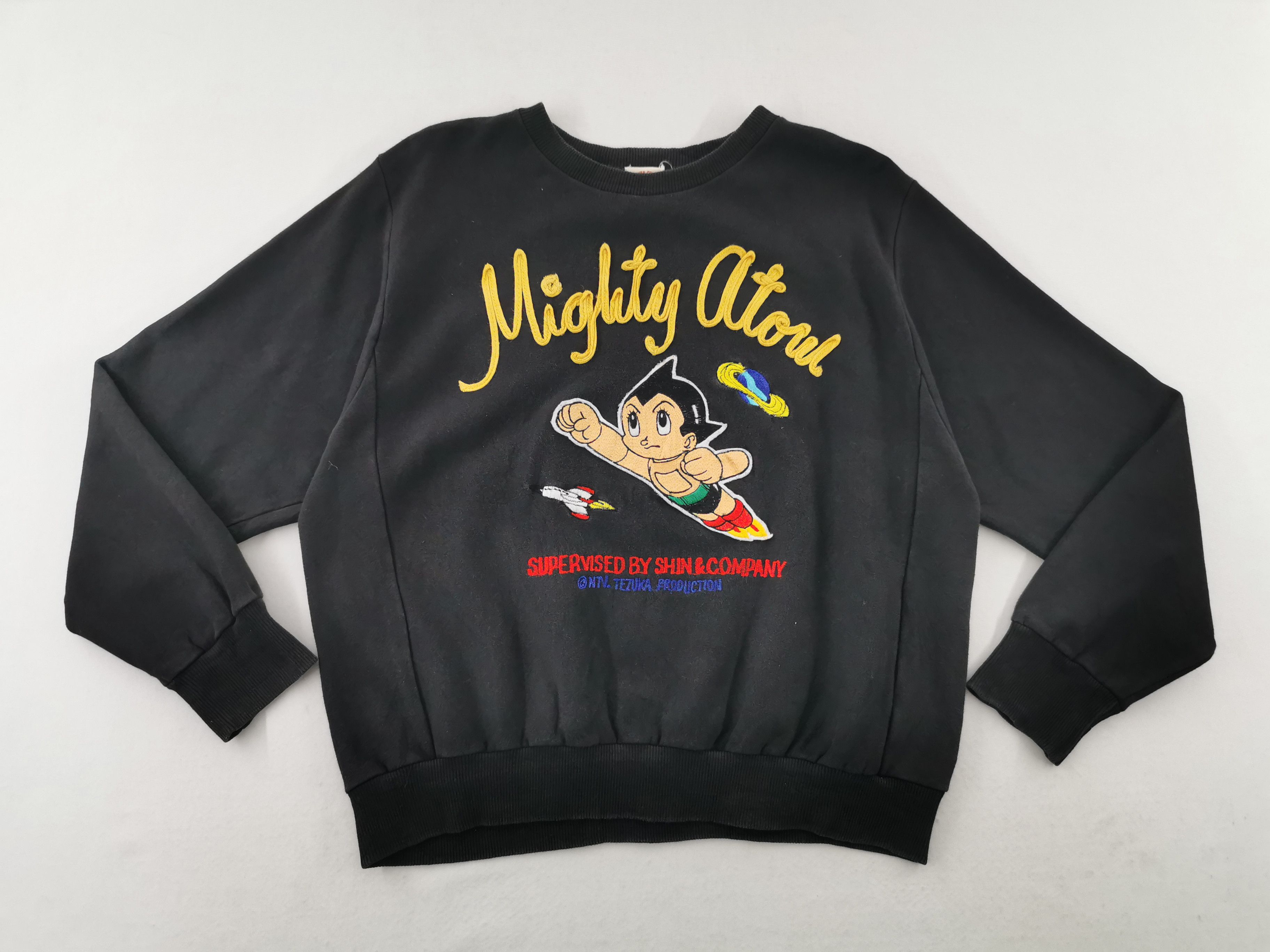 Anime Astro Boy Anime Vintage 90's Embroidery Pullover Sweatshirt Size US M / EU 48-50 / 2 - 1 Thumbnail