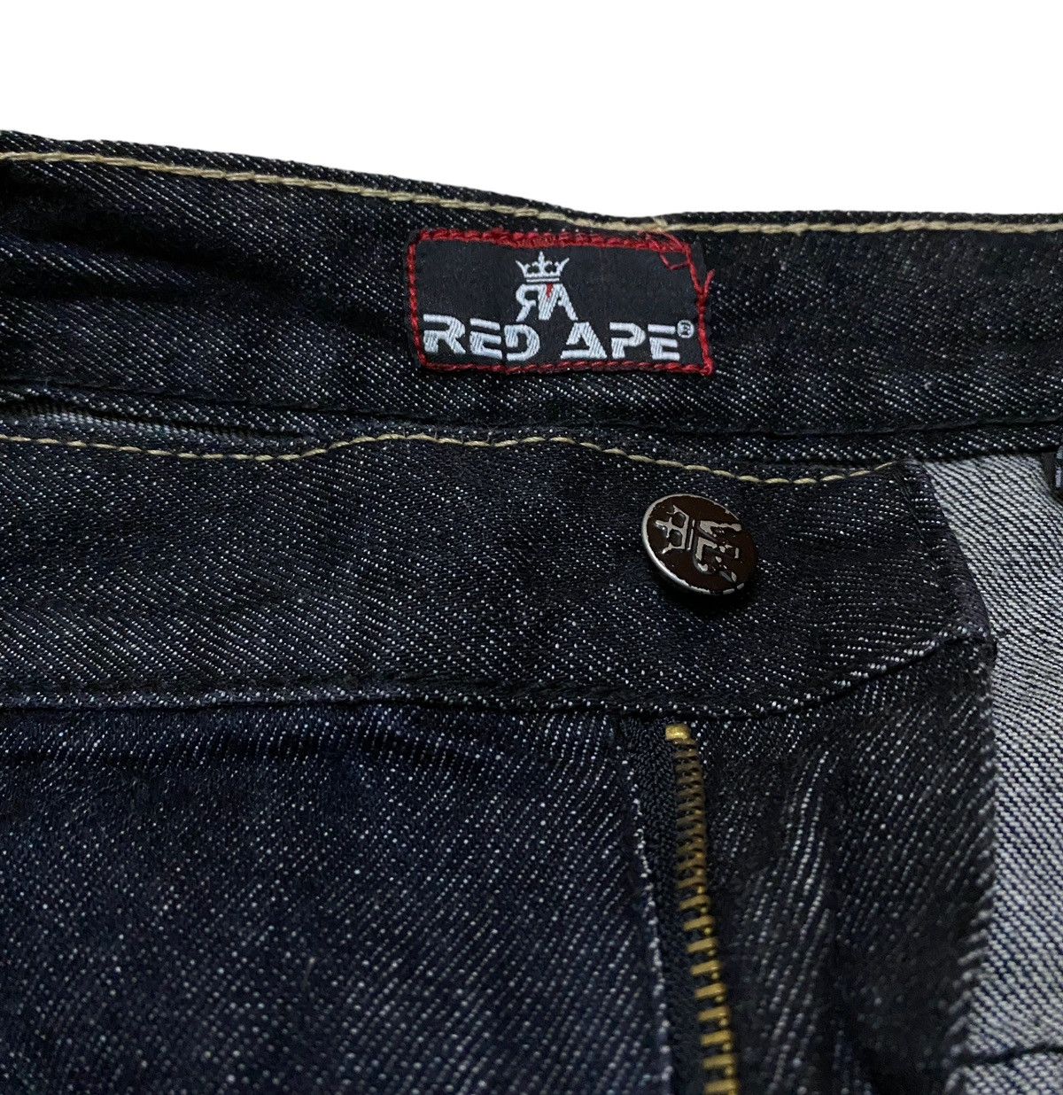 Japanese Brand Rare Design Vintage Japanese Brand Red Ape Jeans 2000s Size US 44 / EU 60 - 7 Thumbnail