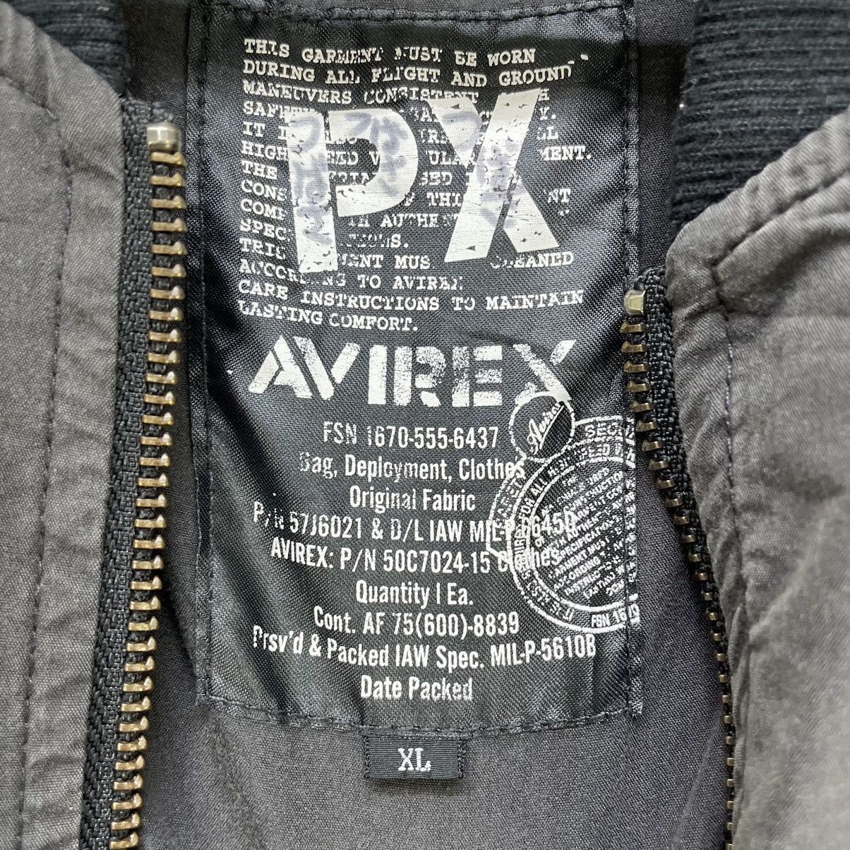 Avirex 💥Avirex PX Bomber Light Jacket Size US M / EU 48-50 / 2 - 4 Thumbnail