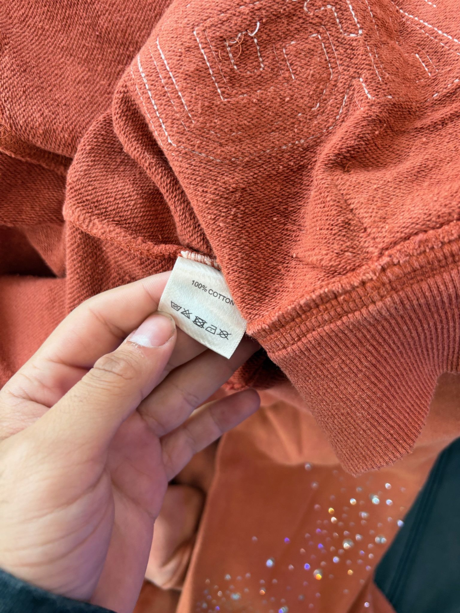 Vale Vale Forever "Classico" Zip Up Hoodie (Orange) Size US S / EU 44-46 / 1 - 4 Thumbnail