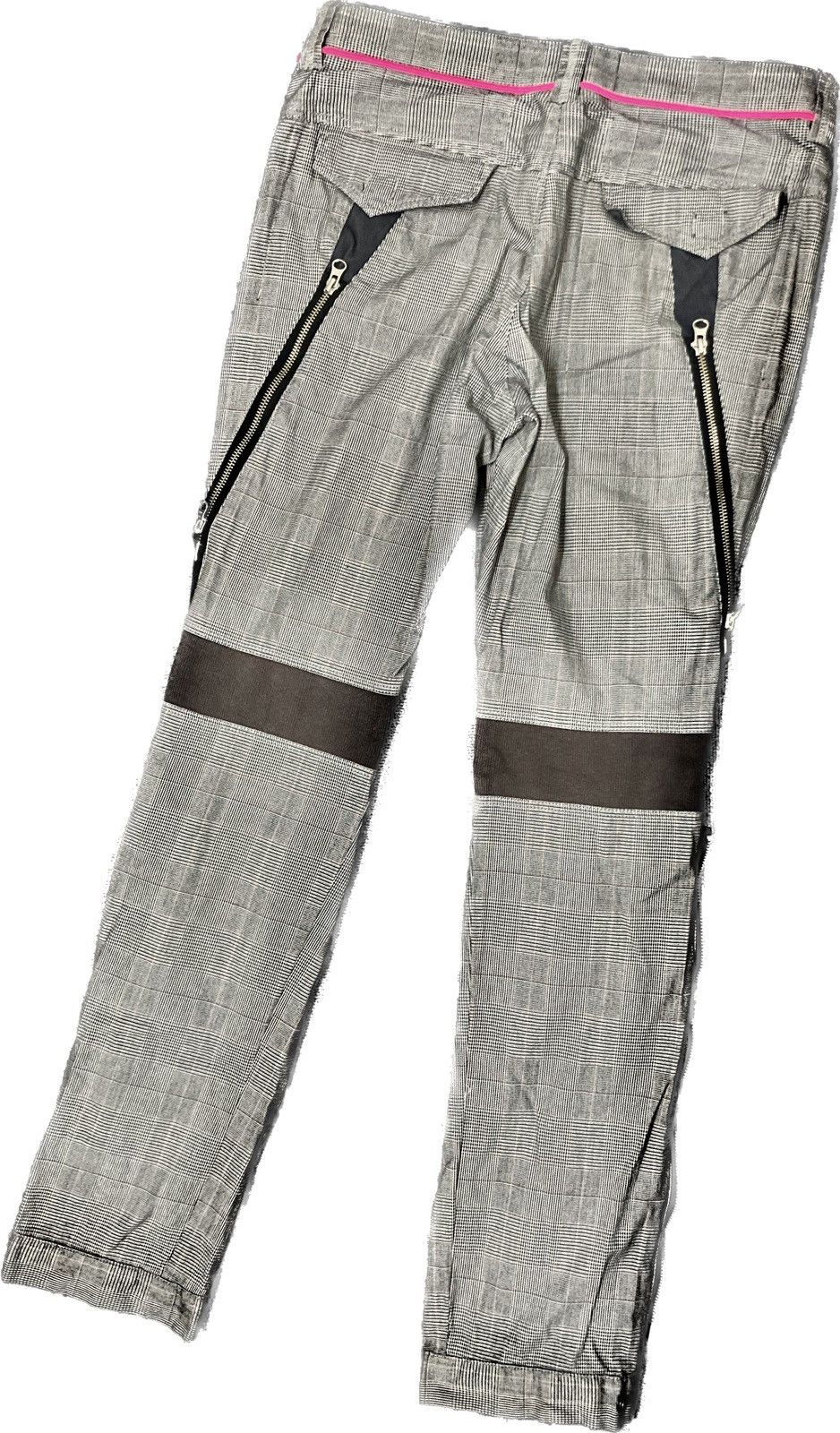 PPFM PPFM y2k 00s Unusual eccentric slacks+cargo+bondage pants Size US 33 - 8 Thumbnail