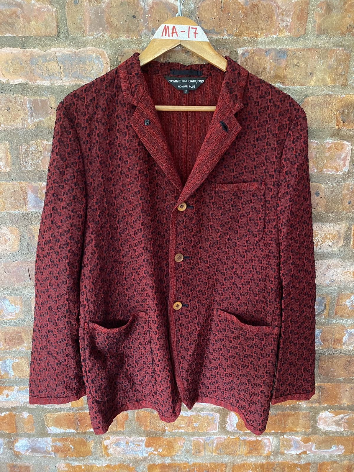 Comme des Garcons Homme Plus SS03 CDG Homme Plus tapestry jacket rose Size US M / EU 48-50 / 2 - 2 Thumbnail