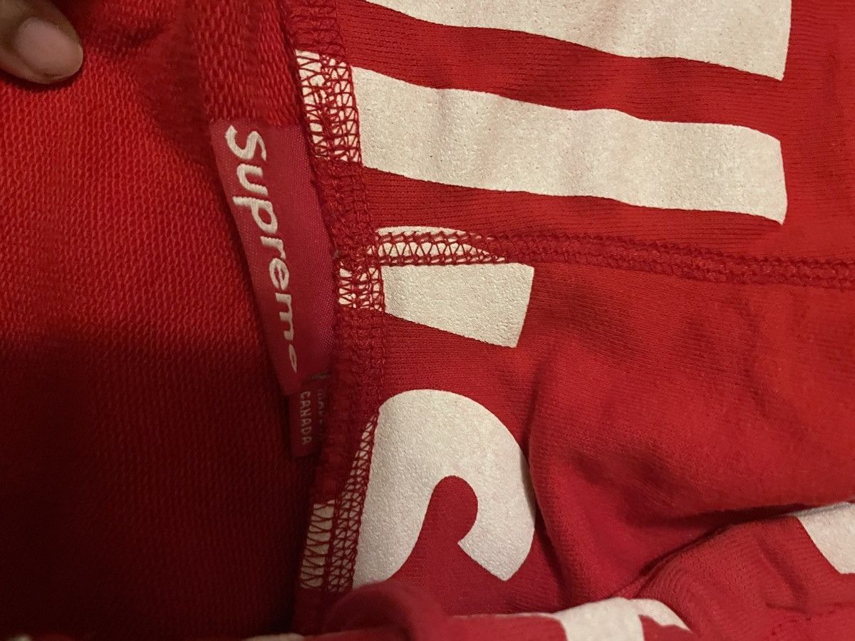 Supreme Supreme IBCA Red 2007 Size L Zip Up Size US L / EU 52-54 / 3 - 11 Thumbnail