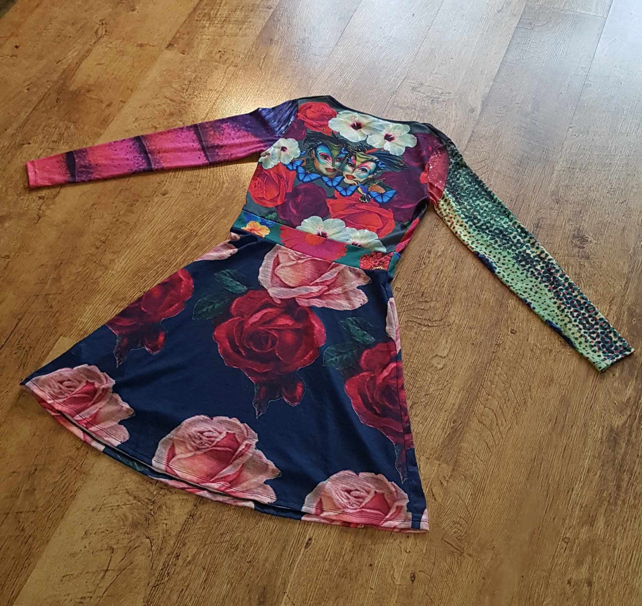 Desigual Avant-Garde Jean Paul Gaultieresque Style Dress Size M / US 6-8 / IT 42-44 - 11 Thumbnail