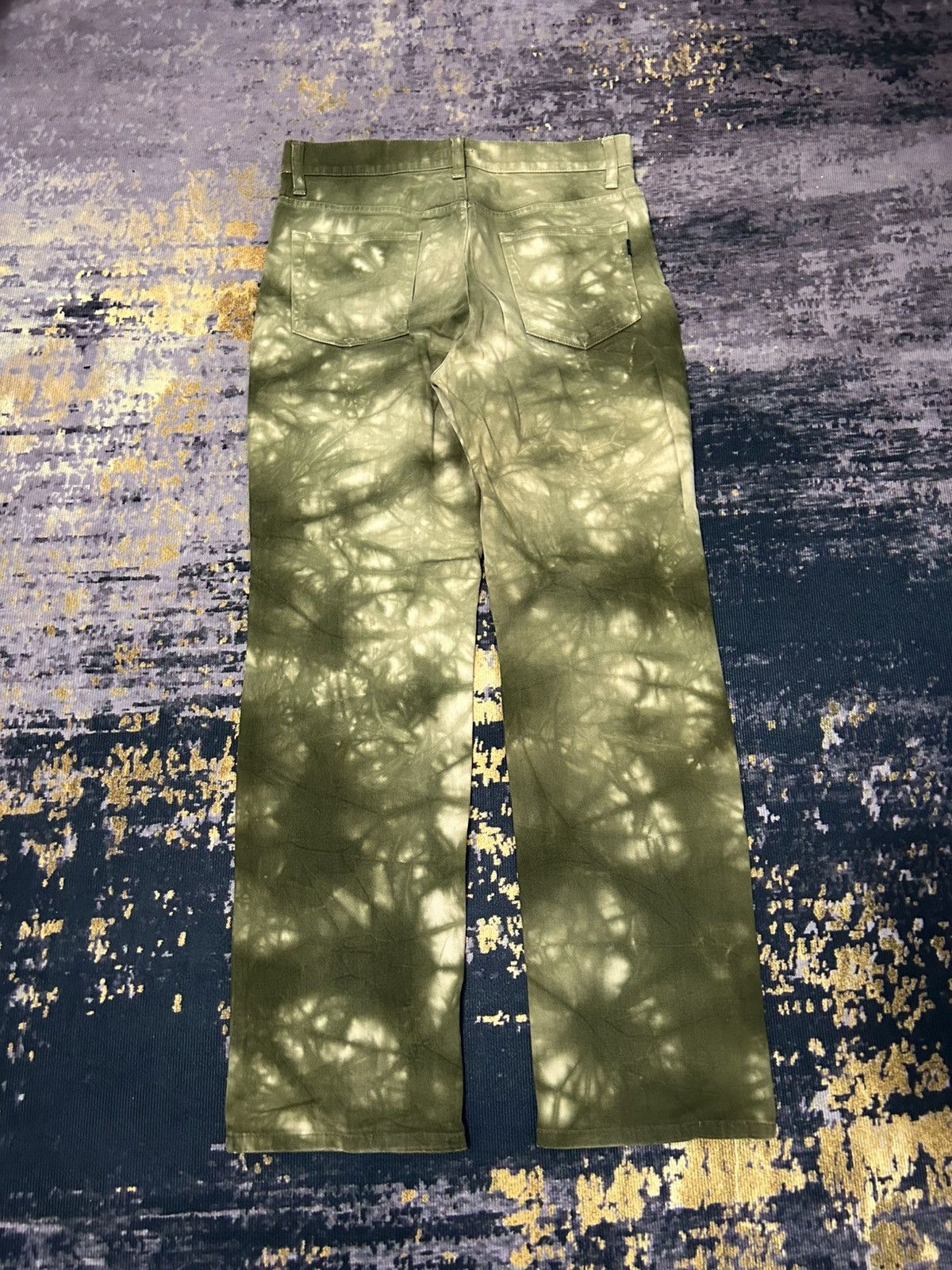 Spellbound Spellbound Japan Tie Dye Leaf Pants Size US 32 / EU 48 - 6 Thumbnail