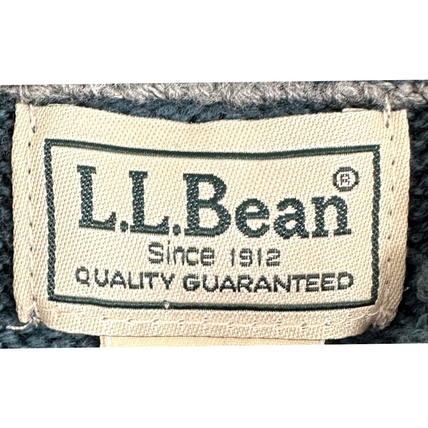 Vintage L.L. Bean Sweater Pullover Men Small Teal Long Sleeve 1/4 Zip Outdoor Casual Knit Mock Neck Regular Size S Mens Warm Breathable Solid 100% Cotton Size US S / EU 44-46 / 1 - 4 Thumbnail