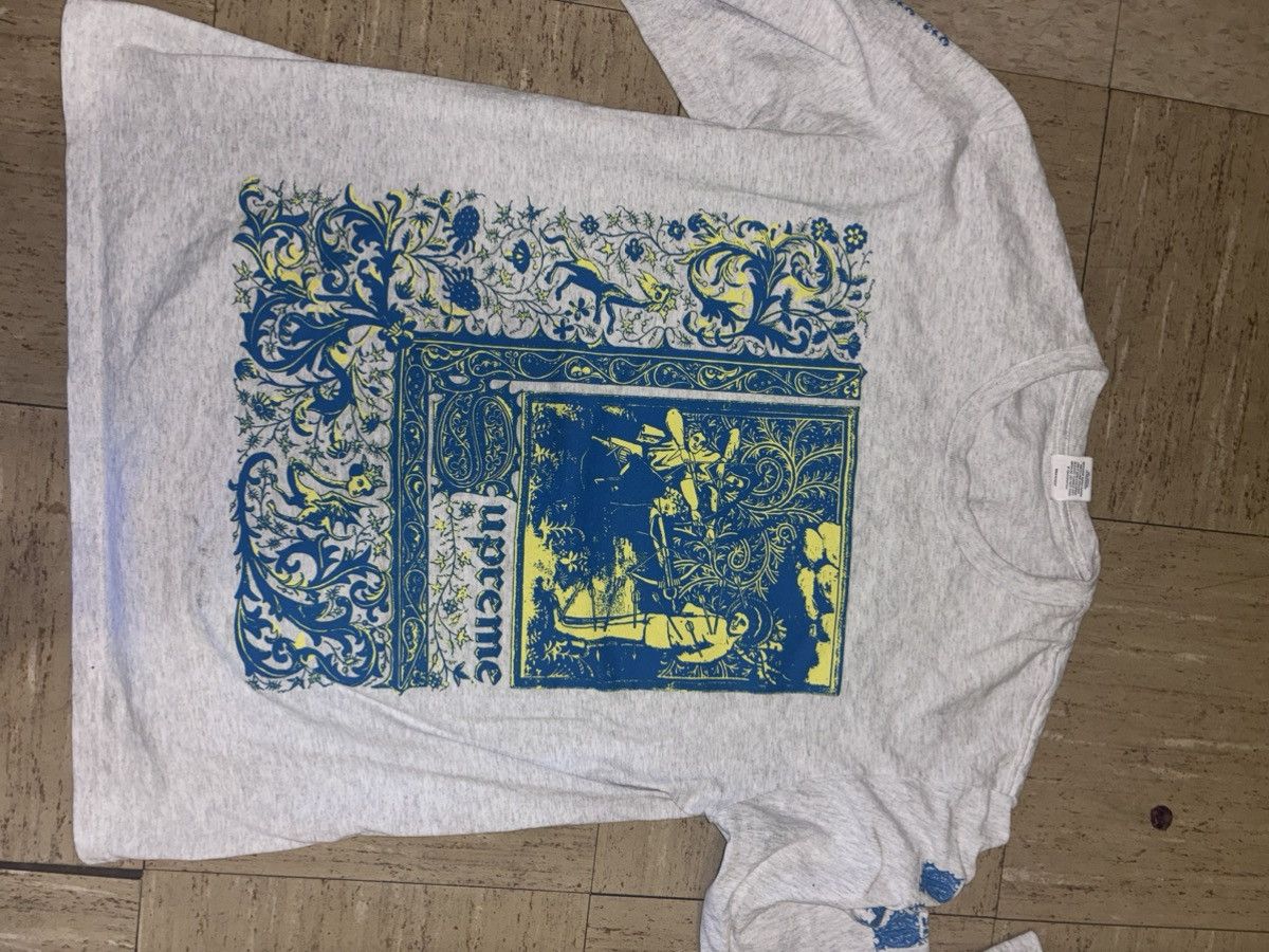 Supreme Supreme Saint Sebastian Long-Sleeve Tee 'Ash Grey' Size US M / EU 48-50 / 2 - 3 Thumbnail