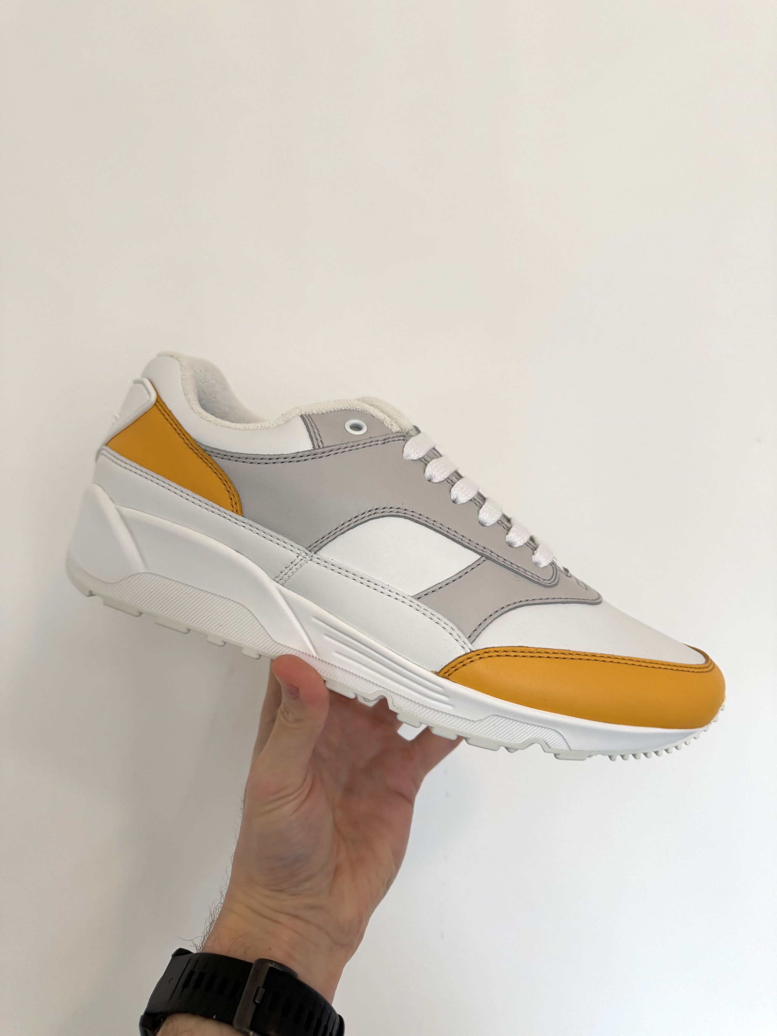 Saint Laurent Paris FW23 Saint Laurent Bump Sneakers in Smooth Leather Size US 7 / EU 40 - 1 Thumbnail