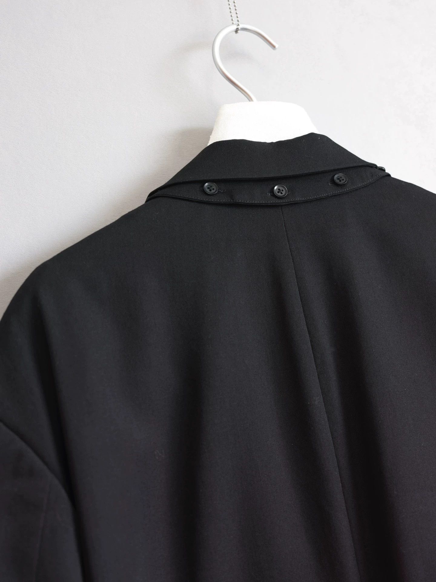 Yohji Yamamoto Yohji Yamamoto 11SS J115 Det Collar Deformed Jacket Size 3 Size US L / EU 52-54 / 3 - 8 Thumbnail