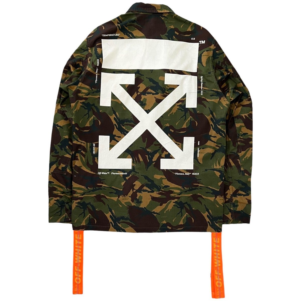 Off-White OFF-WHITE™ 2018SS Patchwork Camo Field Military Jacket Size US M / EU 48-50 / 2 - 13 Thumbnail