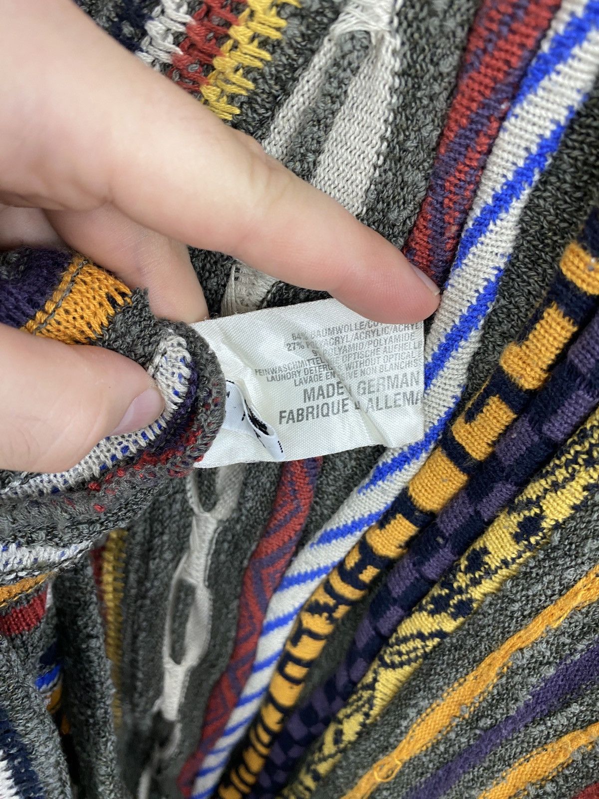 Carlo Colucci 🇺🇸 Vintage 90s Carlo Colucci Cardigan Coogi Style Sweater Size US XL / EU 56 / 4 - 9 Thumbnail