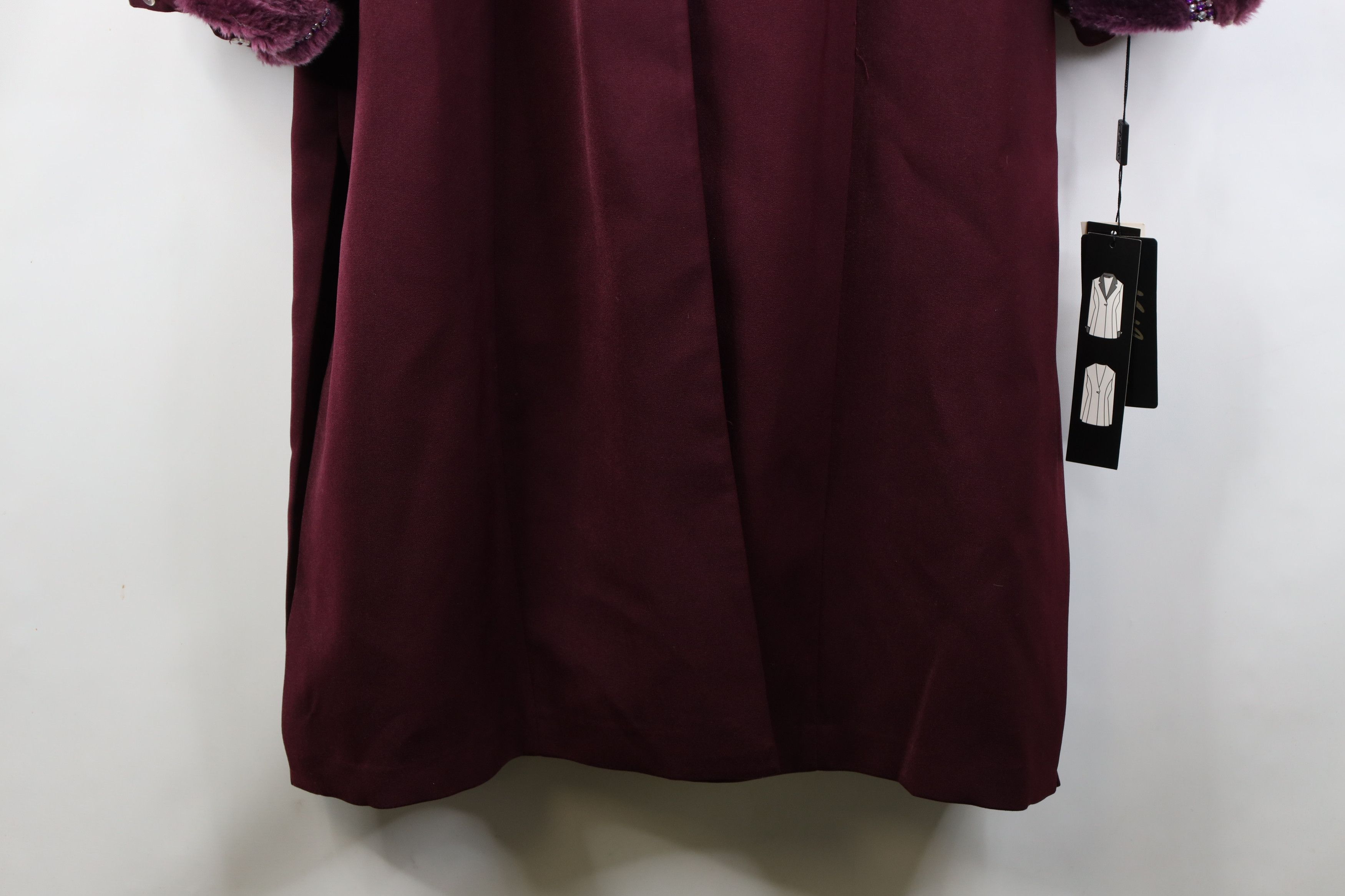 Vintage Deadstock Vintage 90s Streetwear Clasp Pennylane Jacket Coat Size 4XL / US 24-26 - 4 Thumbnail