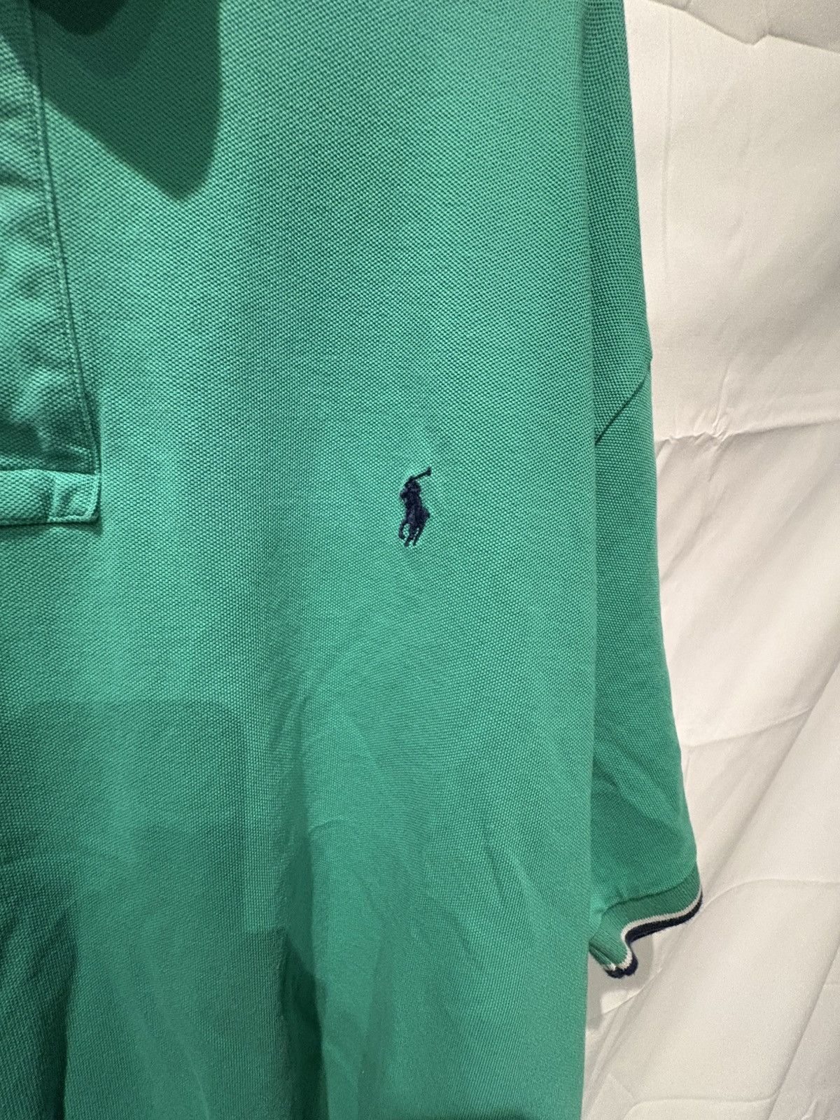 Polo Ralph Lauren Polo Ralph Lauren Green Shirt Size US XL / EU 56 / 4 - 2 Thumbnail
