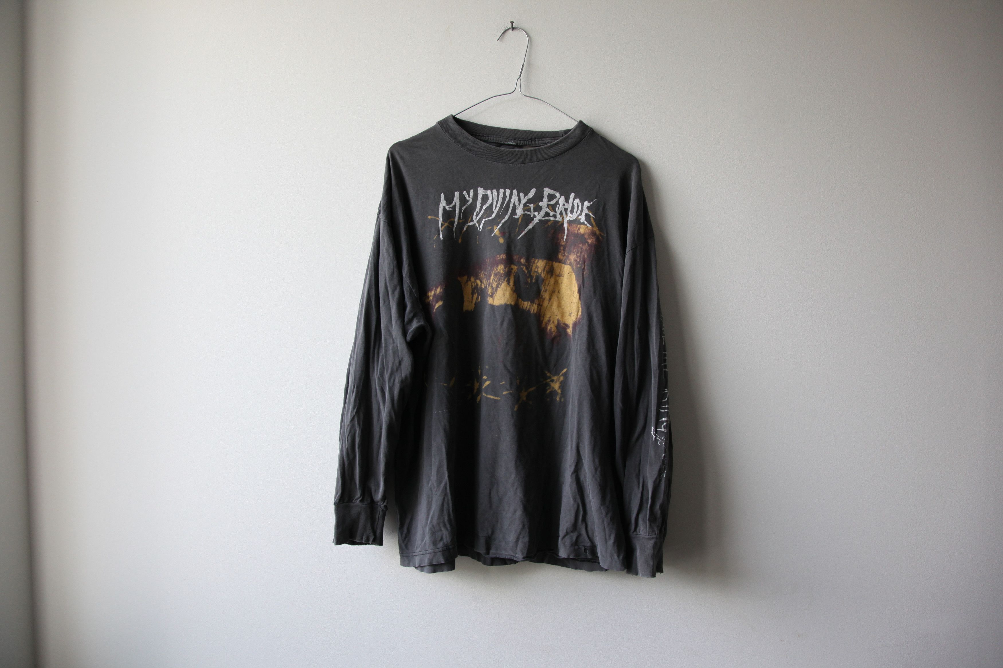 Vintage Vintage 1992 My Dying Bride Long Sleeve Shirt Hail The King Size US XL / EU 56 / 4 - 1 Thumbnail