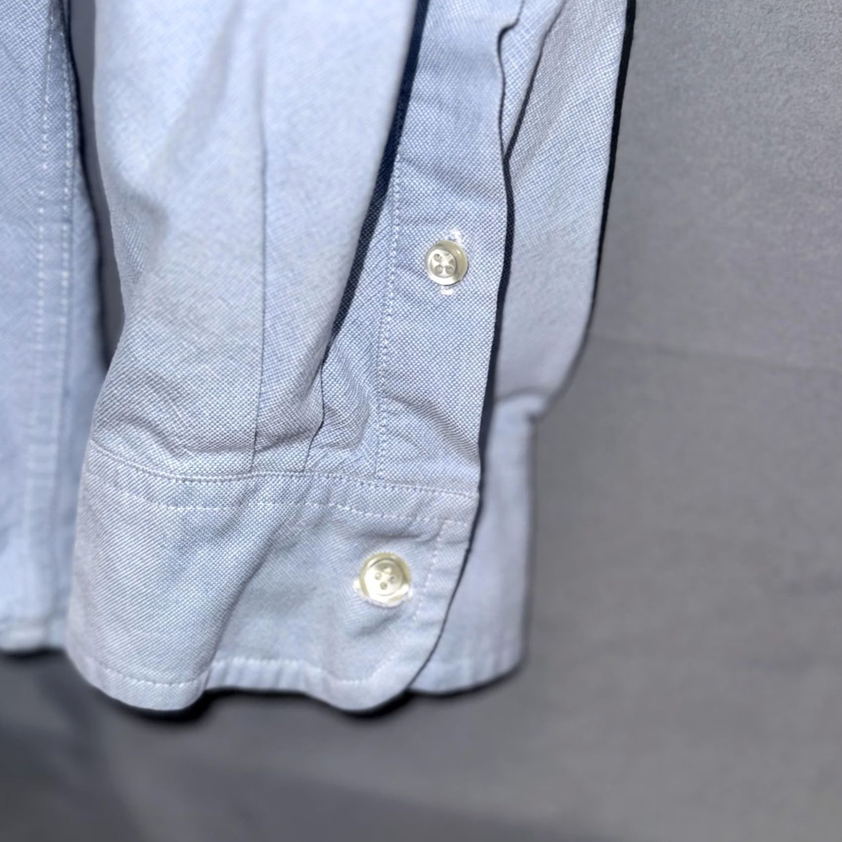 Armani Exchange Armani Exchange Shirt Mens XL Light Blue Button-Down Oxford Long Sleeve Pocket Size US XL / EU 56 / 4 - 5 Thumbnail