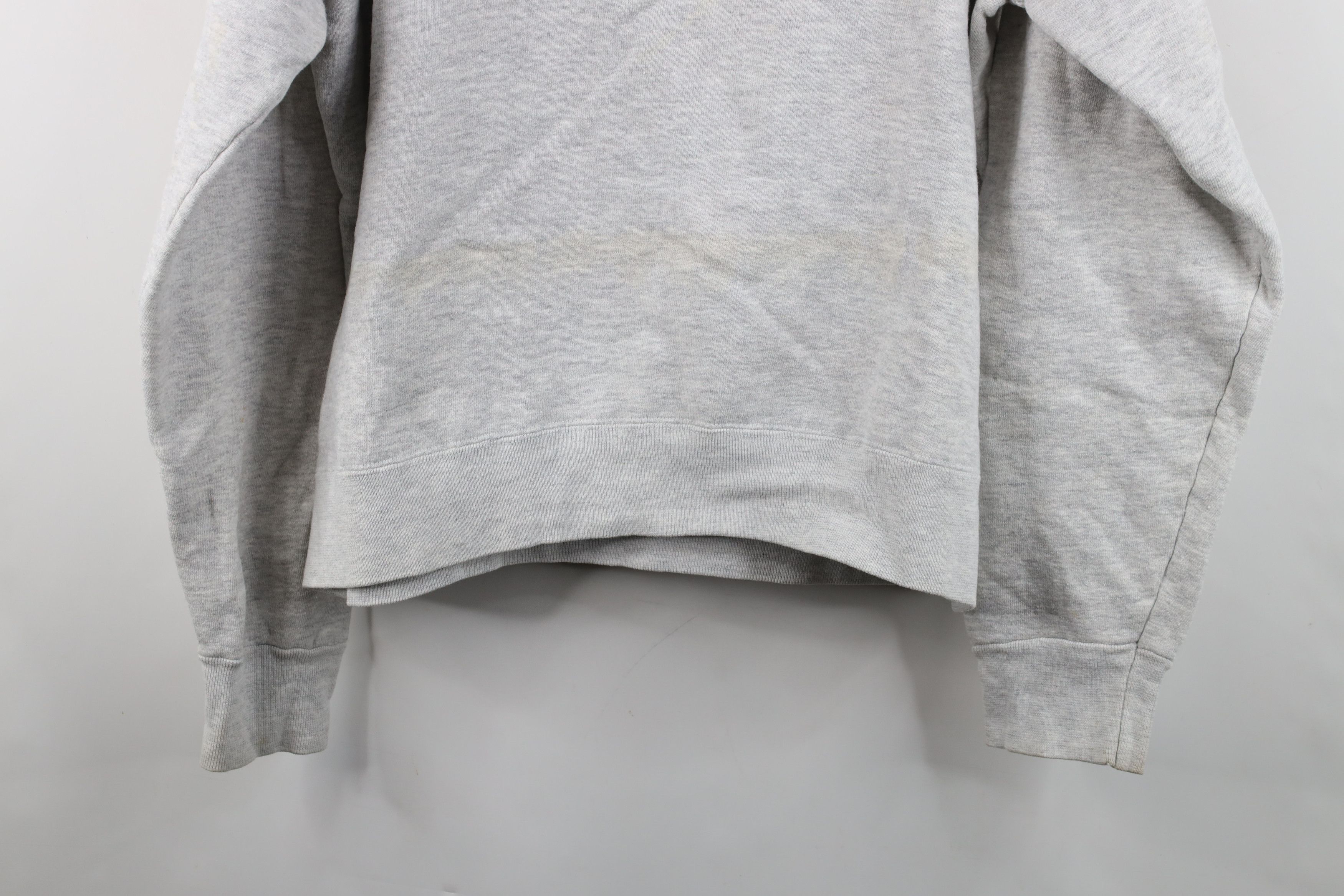 Vintage Vintage 90s Notre Dame University Hoodie Sweatshirt Gray USA Size US XL / EU 56 / 4 - 13 Thumbnail