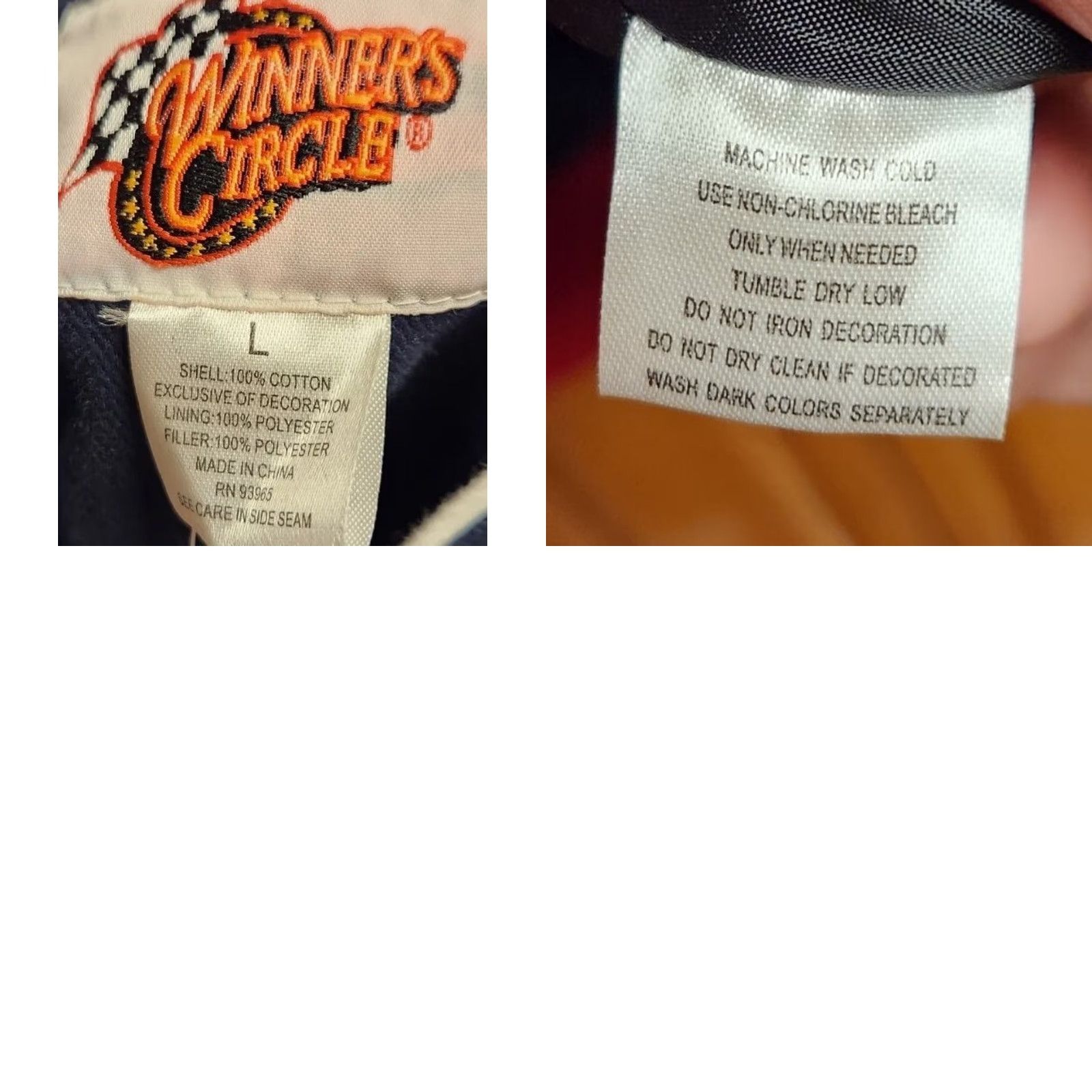 Budweiser VINTAGE Winner's Circle Dale Earnhardt Jr Jacket Mens L Budweiser NASCAR Coat Racing NWT Size US L / EU 52-54 / 3 - 8 Thumbnail
