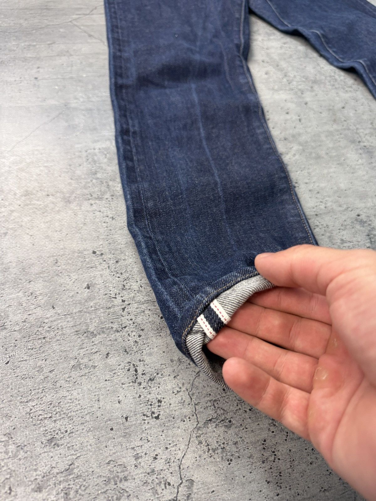 Japanese Brand Vintage Uniqlo Jeans Selvedge Regular Fit Size 31 Size US 31 - 5 Thumbnail