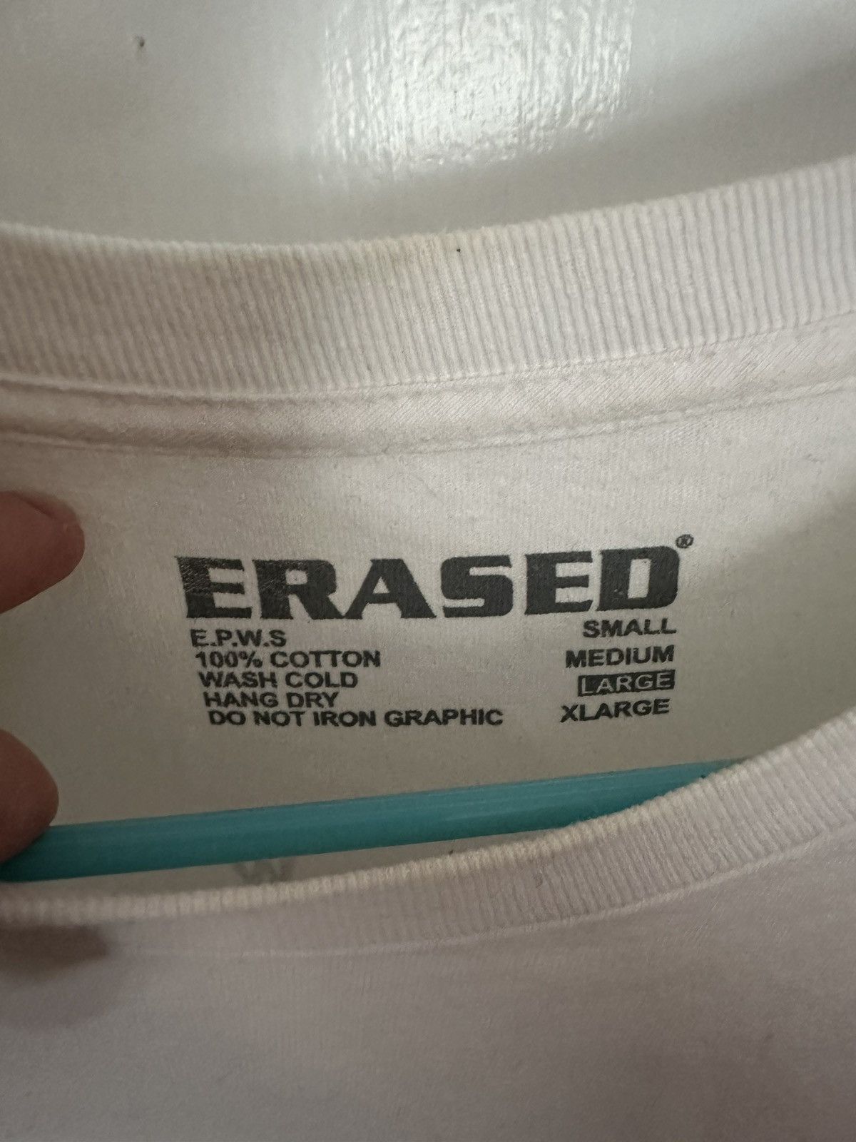 Erased Project Erased Project - Kagome 2.0 Long sleeve - White - Large |  Grailed