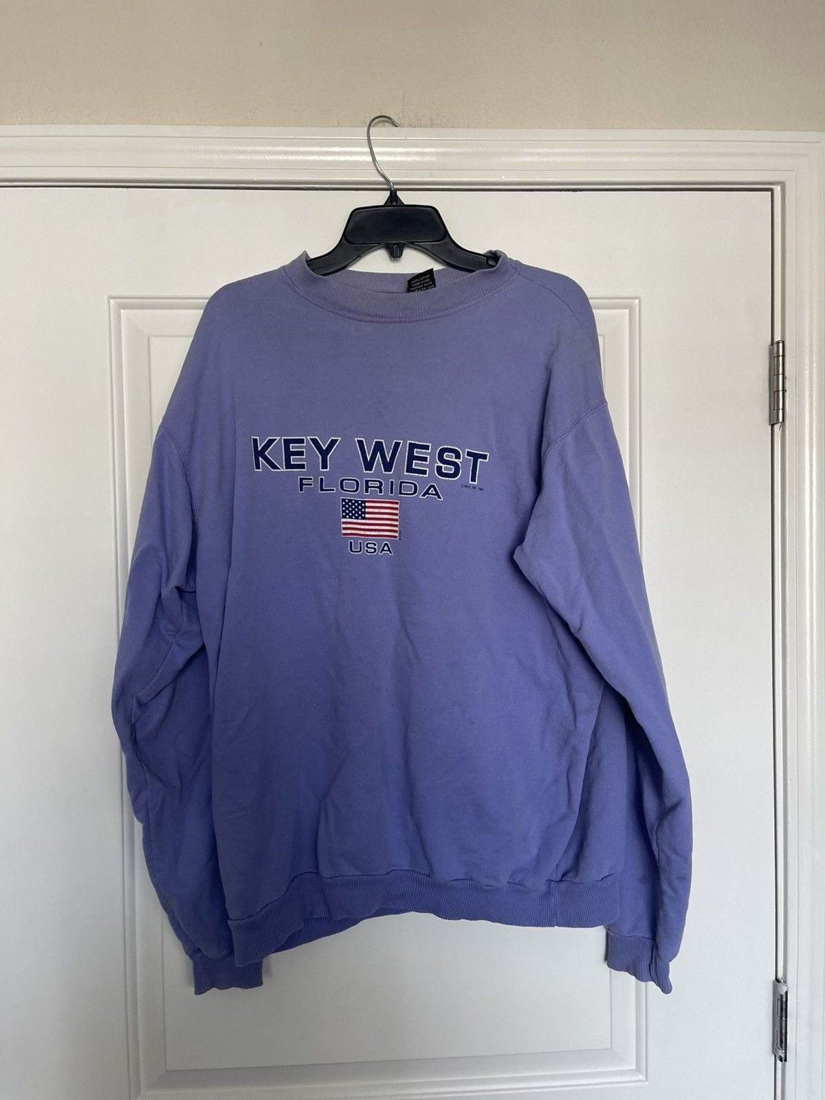 Other Vintage 1990s Dare Me Key West Florida Purple Pullover Size XL / US 12-14 / IT 48-50 - 1 Thumbnail