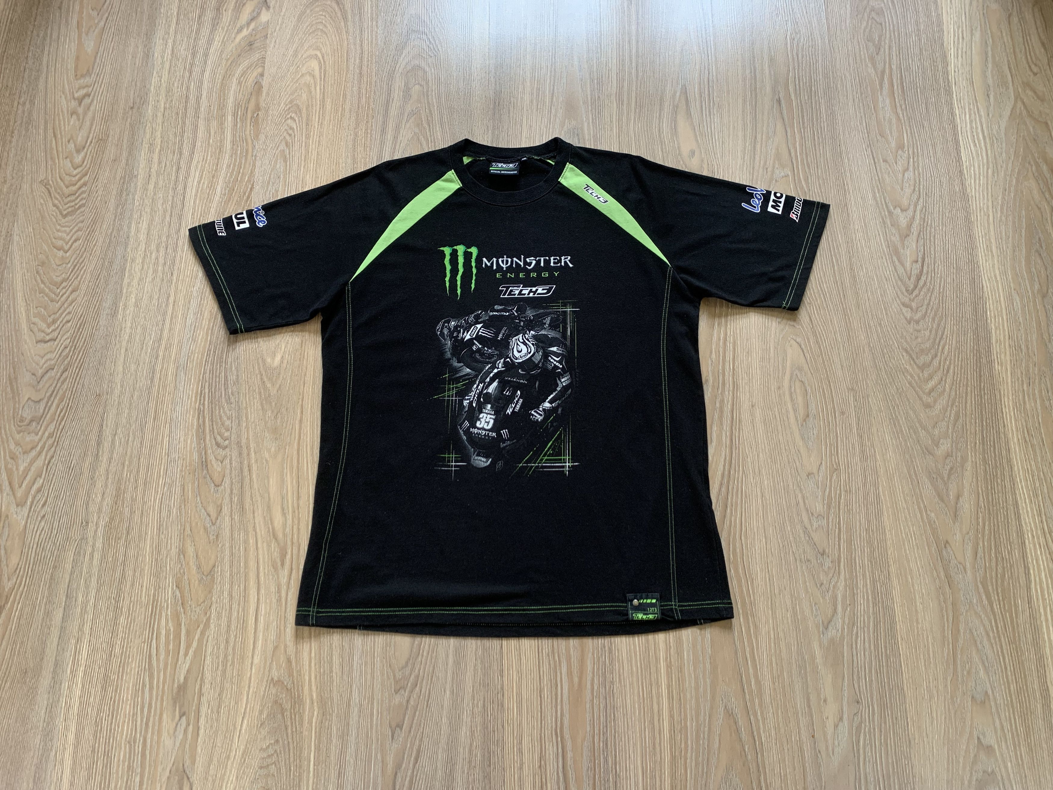 Vintage Vintage Tech3 Monster Energy T-Shirt Size US XXL / EU 58 / 5 - 1 Thumbnail