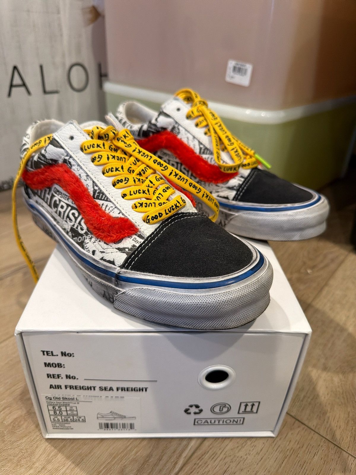 Gallery Dept. × Vans Vans x Gallery Dept OG Old Skool Sneaker Size US 8 / IT 38 - 1 Thumbnail