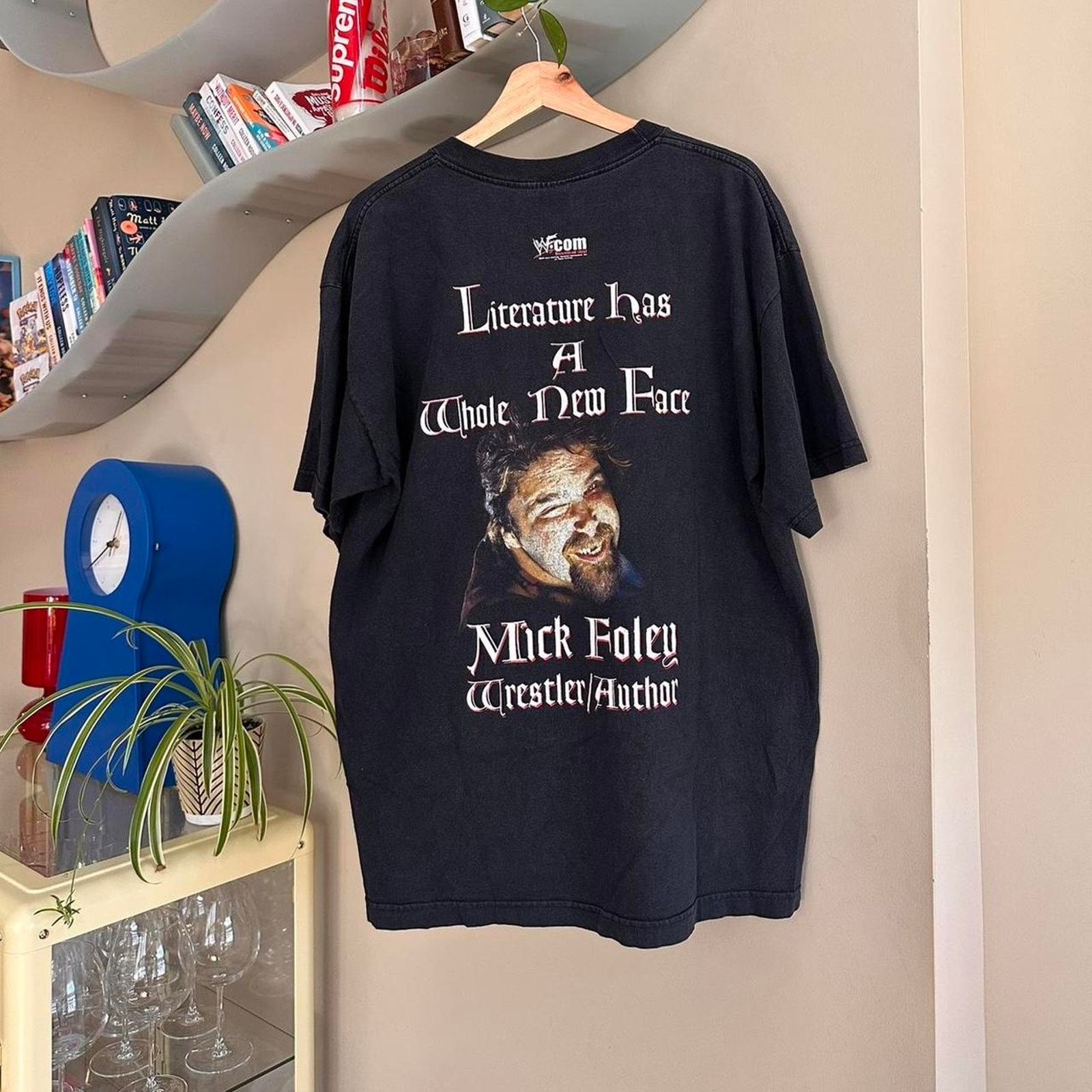 Vintage × WCW/nWo × WWF Vintage Mick Foley WWF Shirt Size US XL / EU 56 / 4 - 4 Thumbnail