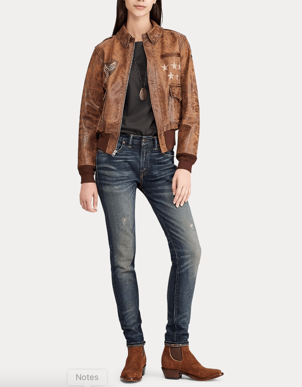 RRL Ralph Lauren $2400 RRL Ralph Lauren Campbell A-2 Leather Jacket double rl Size XS / US 0-2 / IT 36-38 - 3 Thumbnail