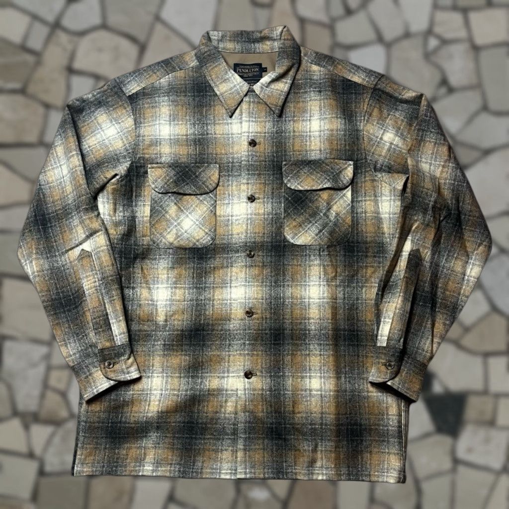 Pendleton Pendleton Original Board Shirt Shadow Plaid Button Up M Size US M / EU 48-50 / 2 - 1 Thumbnail