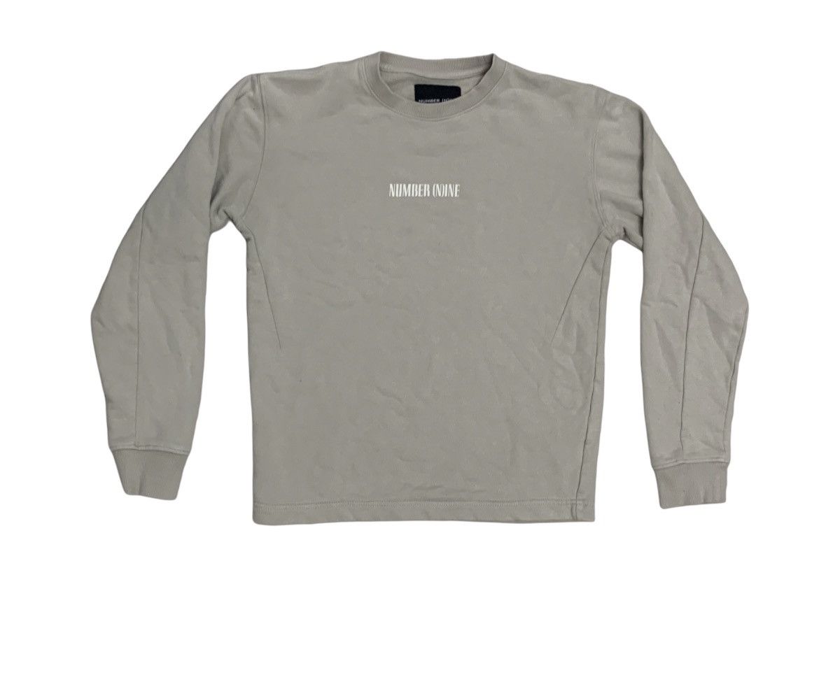 image of Number N Ine Number Nine Center Logo in Beige, Men's (Size Small)