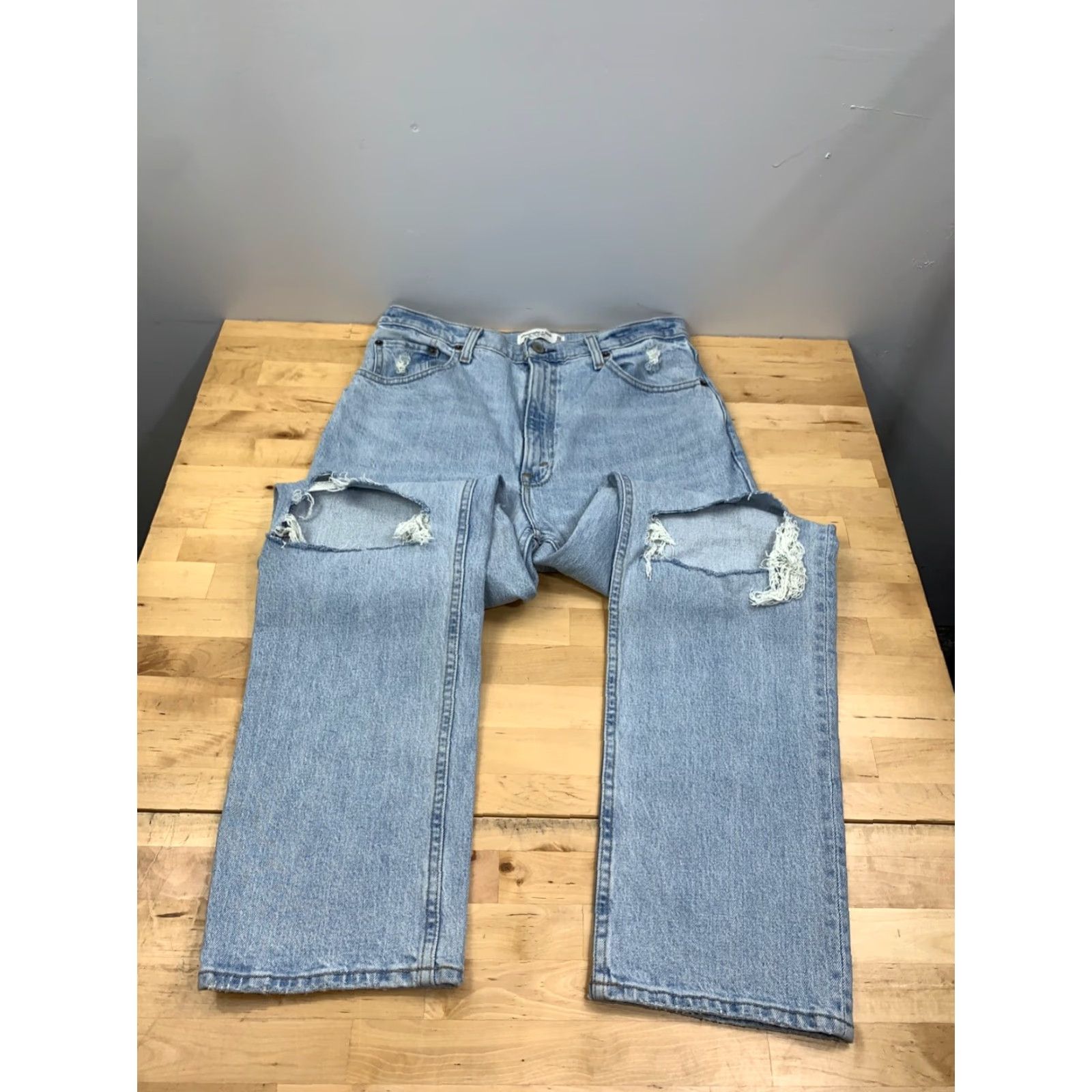 Abercrombie & Fitch Abercrombie & Fitch The 90's Straight Ultra High Rise Jeans Womens 10R #8938 Size 32" / US 10 / IT 46 - 2 Thumbnail