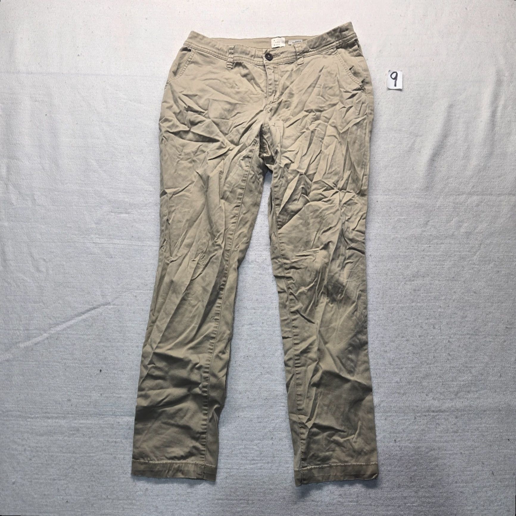 Vintage A New Day Dress Pants Brown Women Size 6 Stretch Flat Front Skinny Classic Dress Pants Womens Size 28" / US 6 / IT 42 - 2 Thumbnail