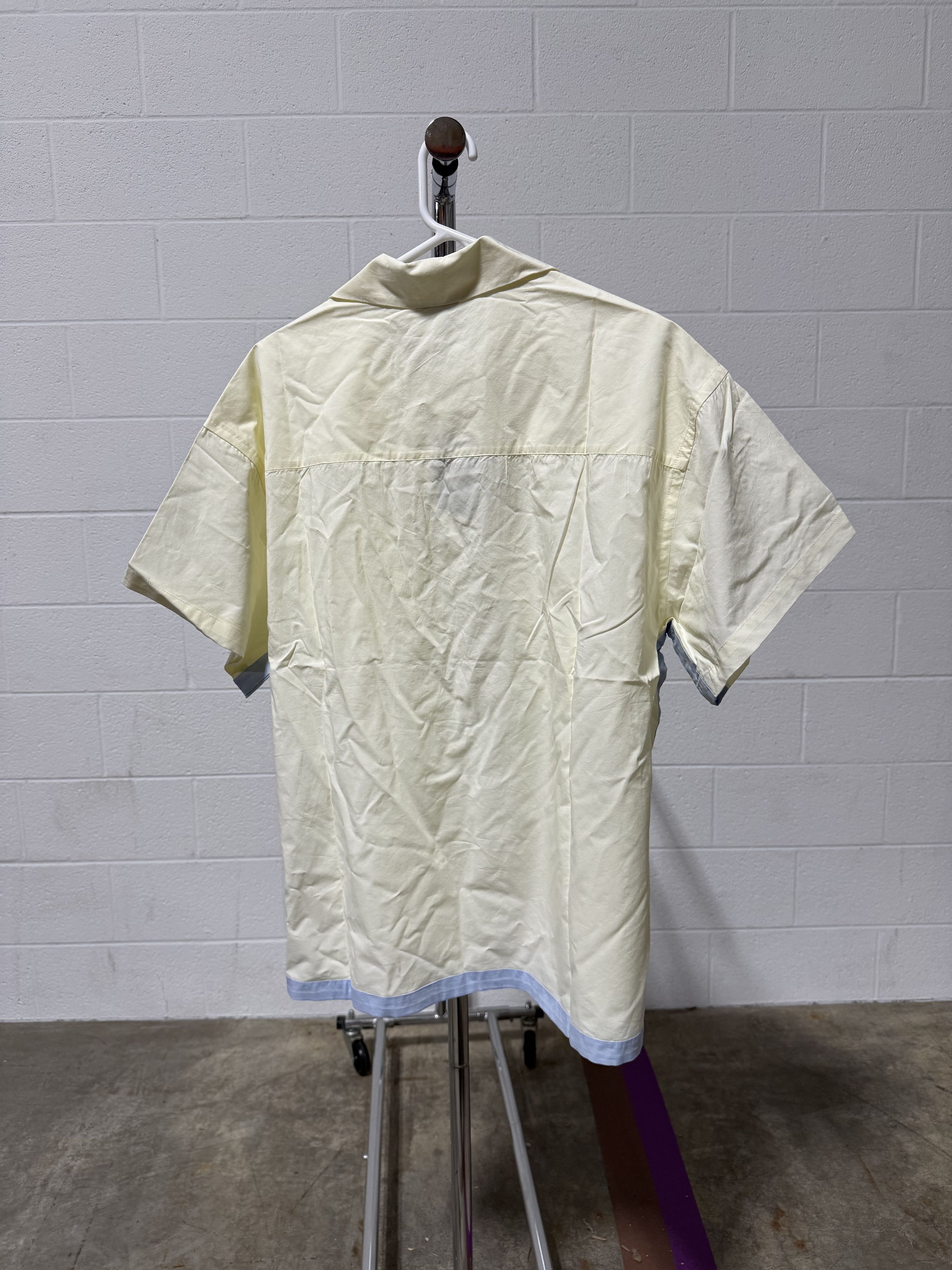 John Elliott John Elliott Pullover Camp Shirt 'Salt/Light Blue' Size US XL / EU 56 / 4 - 4 Thumbnail