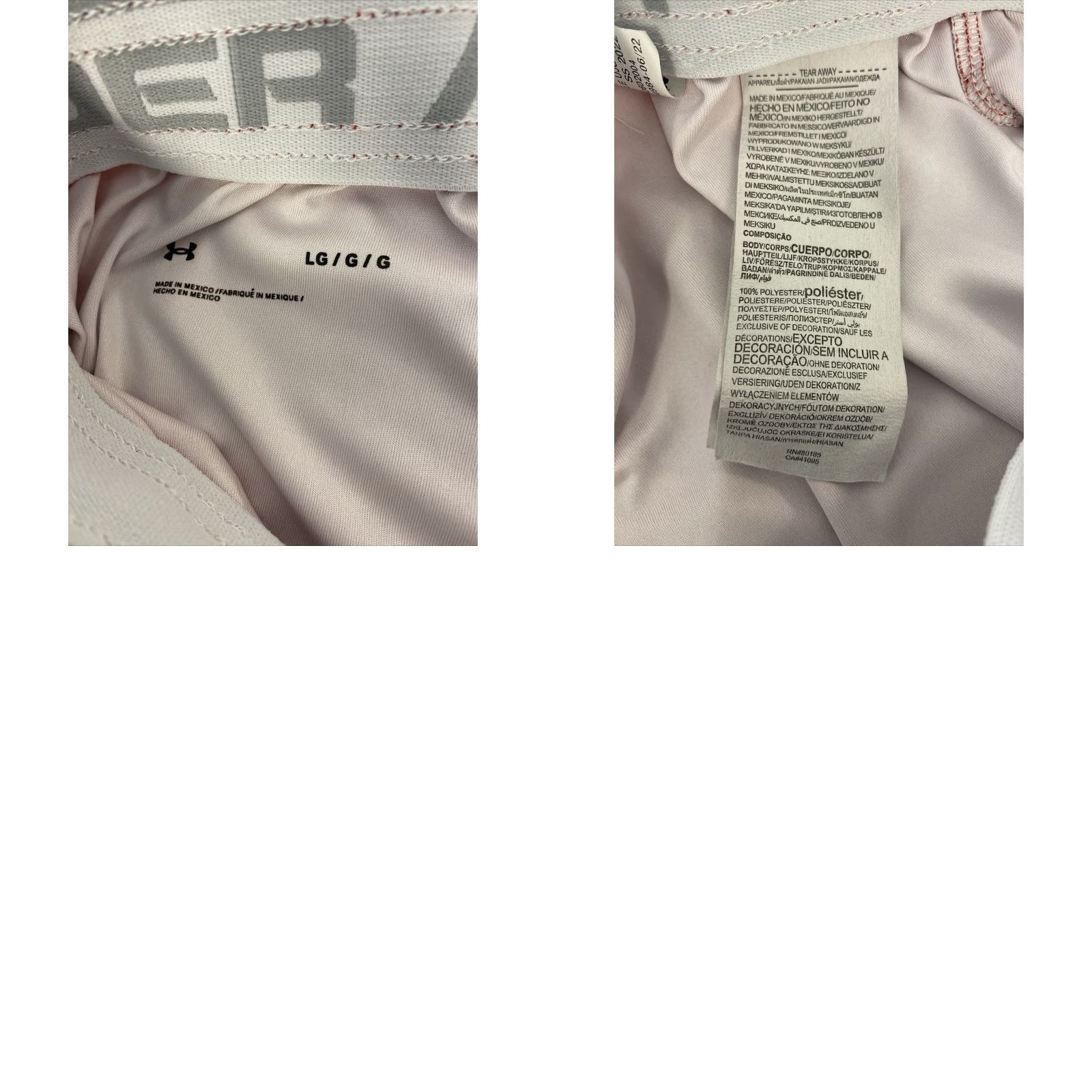 Under Armour Under Armour Shorts Teen Large Red Basketball Running Gym Work Out - 11452, Elastic Waist, Pockets, Tie, Regular Fit Size US 33 - 8 Thumbnail