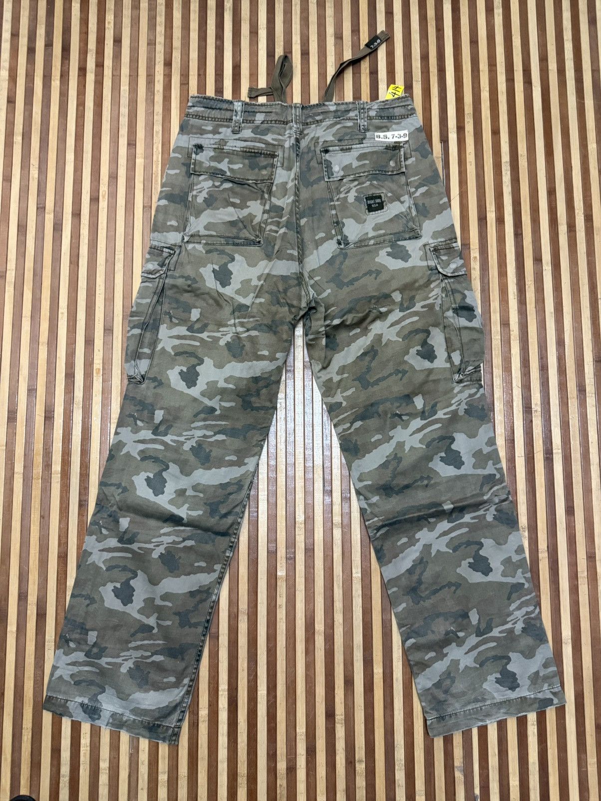 Japanese Brand Vintage B.S 7-3-9 Camouflage Military Outfit Cargo Pants Size US 33 - 6 Thumbnail